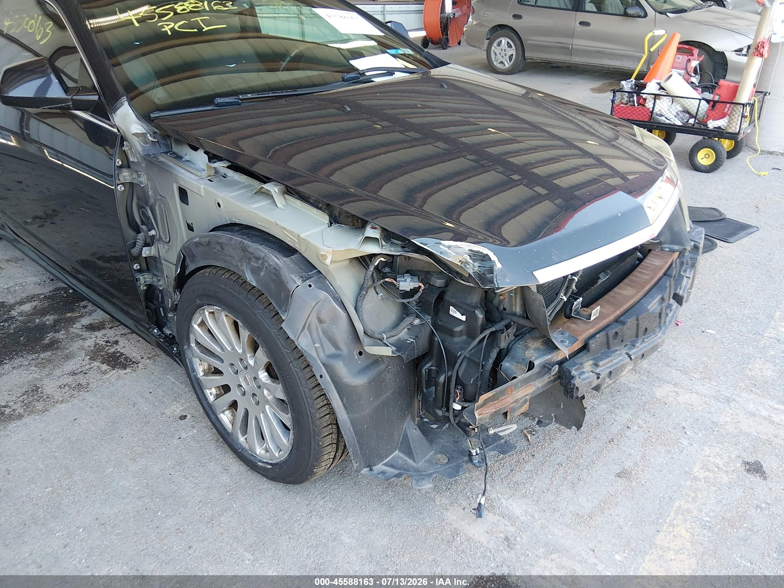 2012 Cadillac Cts Premium Black vin: 1G6DS1E35C0158281