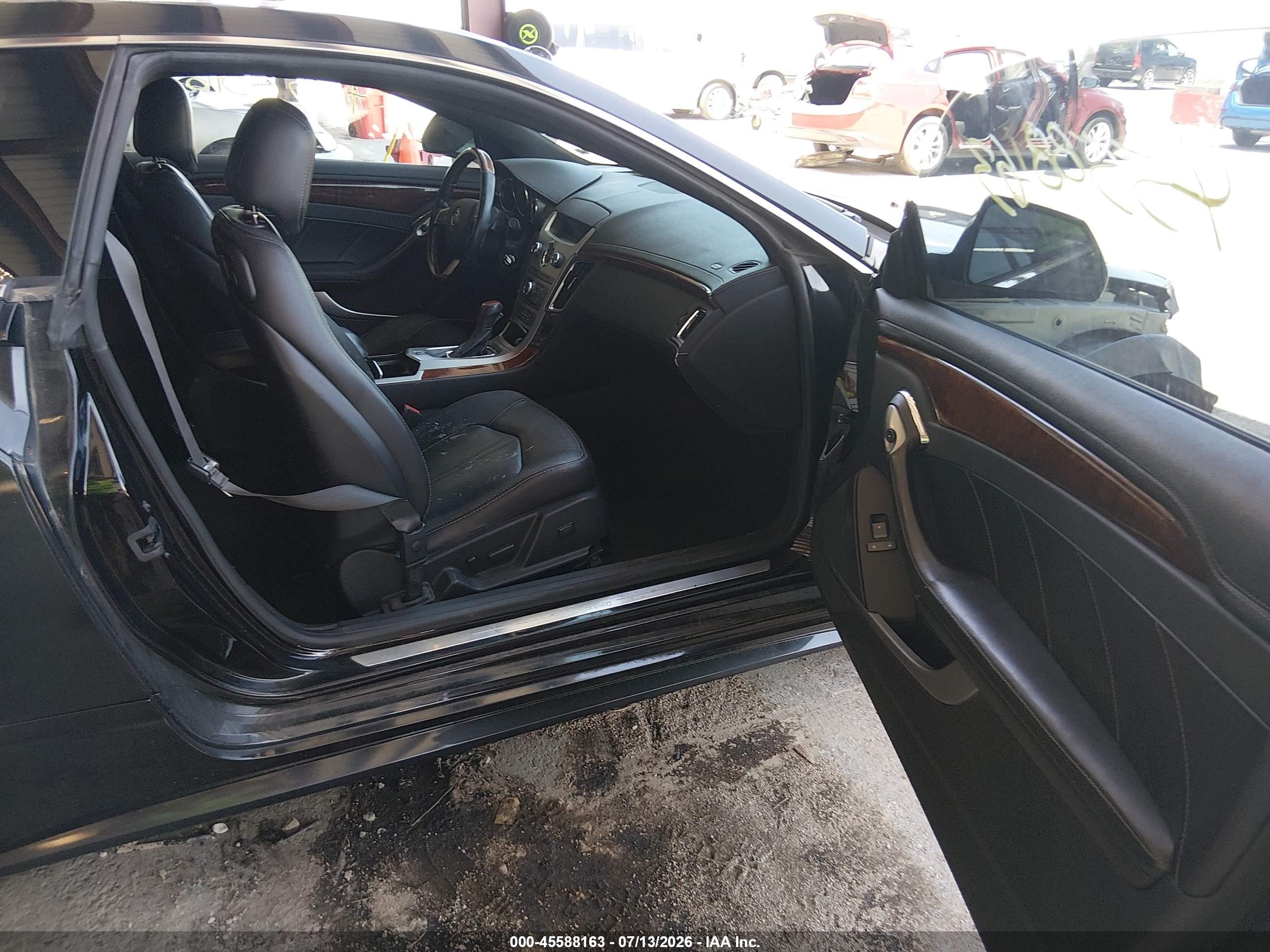 2012 Cadillac Cts Premium Black vin: 1G6DS1E35C0158281
