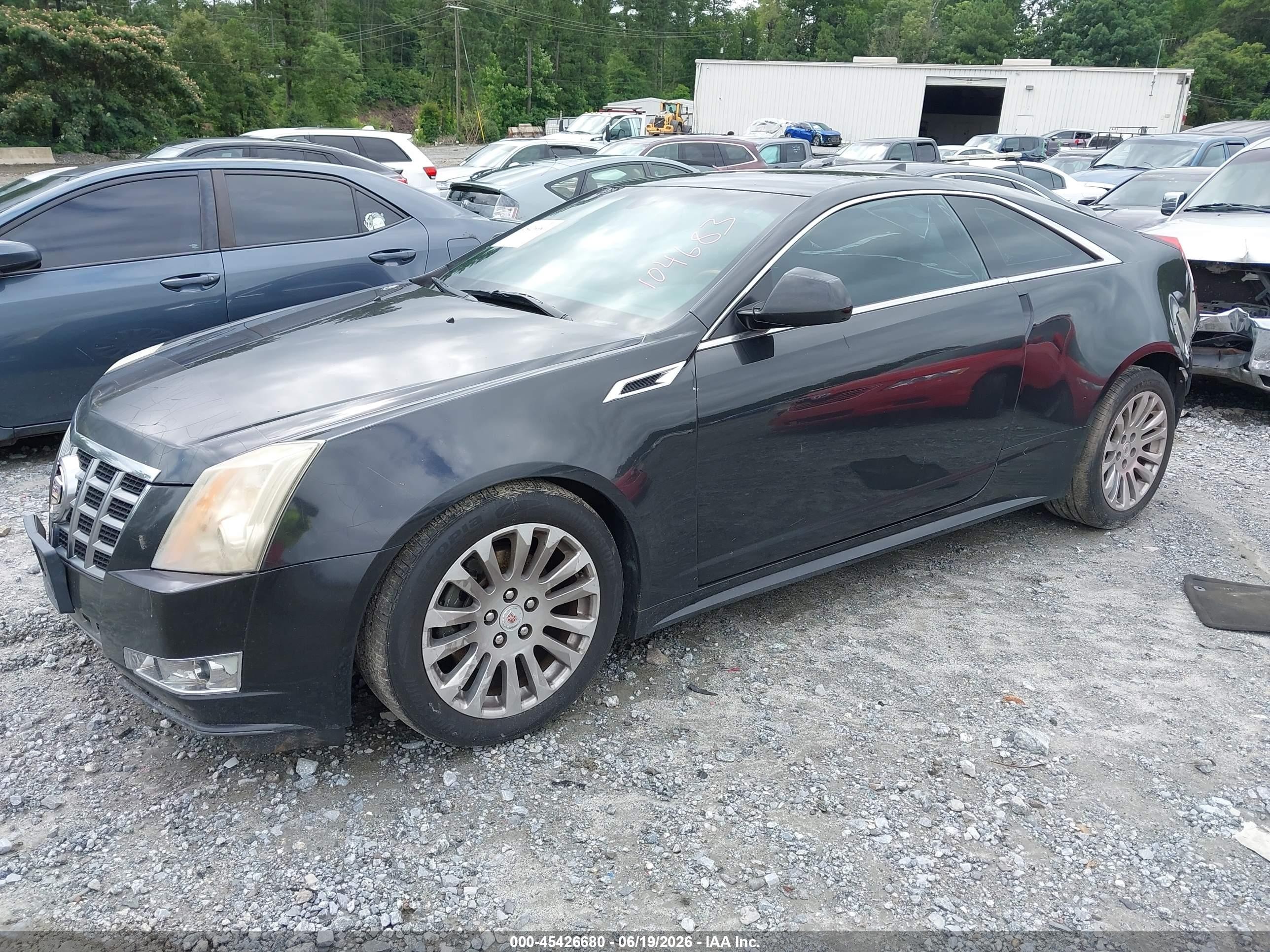 2013 Cadillac Cts Premium Black vin: 1G6DS1E36D0104683