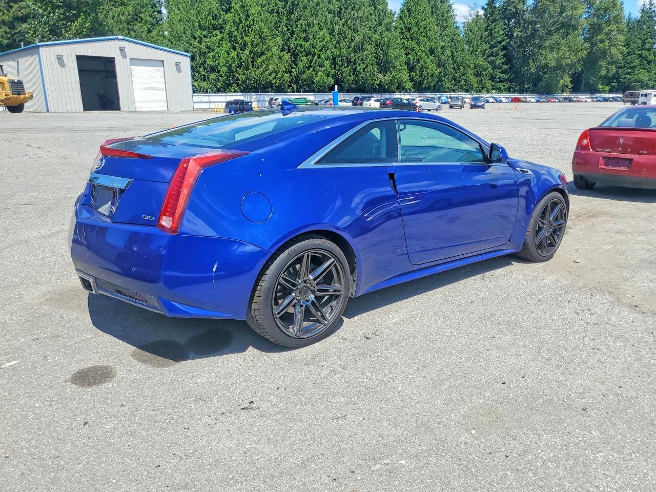 2013 Cadillac Cts Premium Collection Blue vin: 1G6DS1E36D0120981