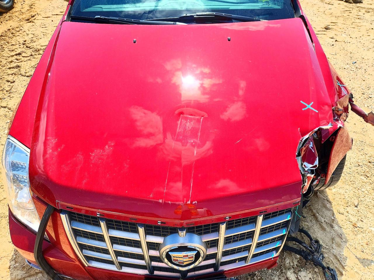 2012 Cadillac Cts Premium Collection Red vin: 1G6DS1E37C0155690