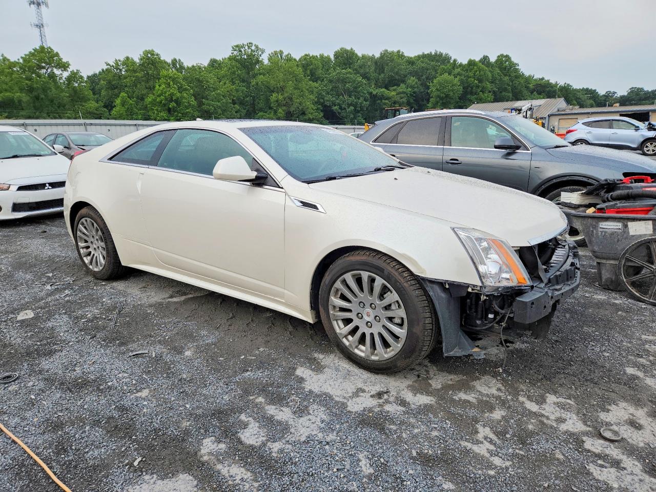2012 Cadillac Cts Premium Collection White vin: 1G6DS1E39C0141015