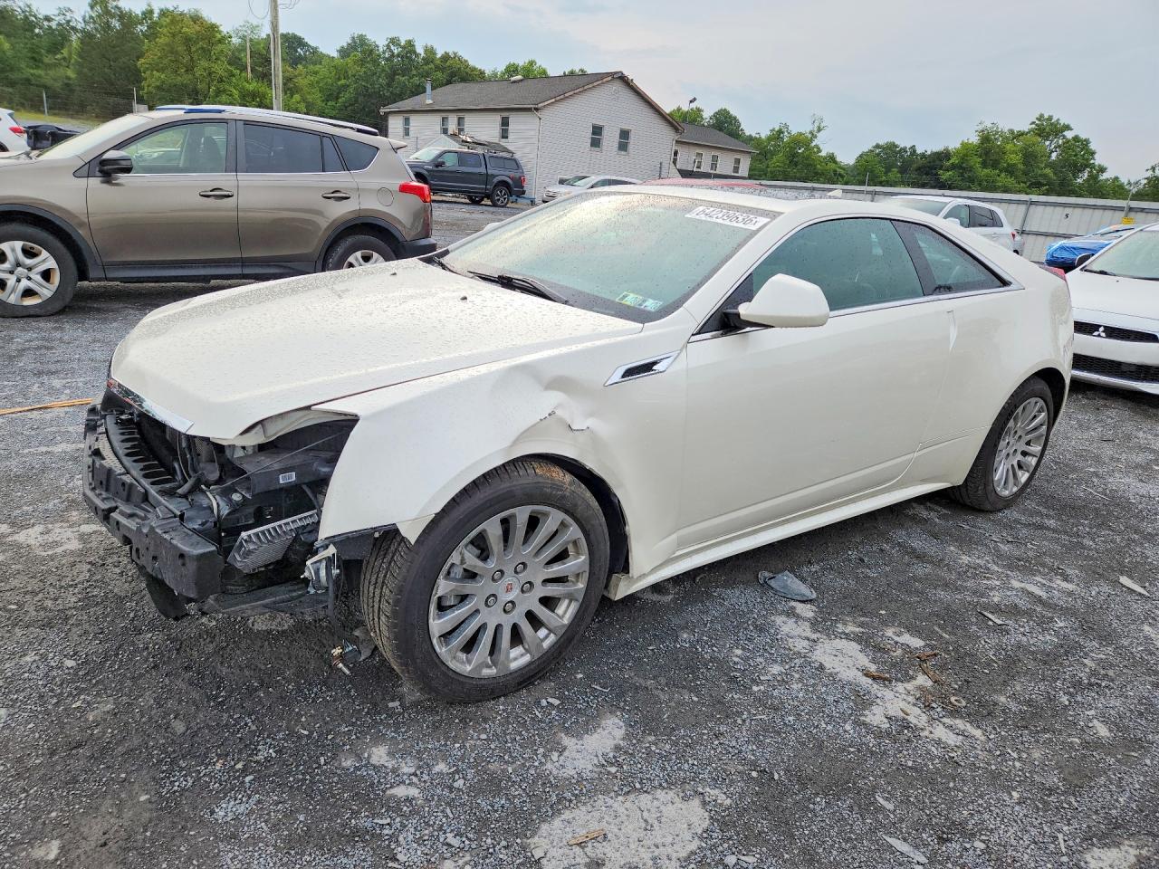 2012 Cadillac Cts Premium Collection White vin: 1G6DS1E39C0141015