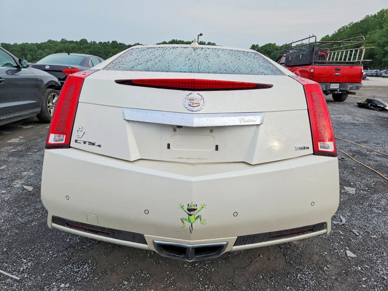 2012 Cadillac Cts Premium Collection White vin: 1G6DS1E39C0141015