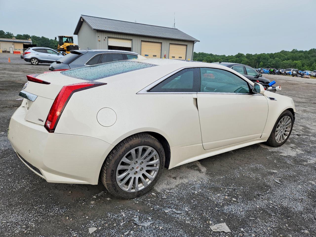 2012 Cadillac Cts Premium Collection White vin: 1G6DS1E39C0141015
