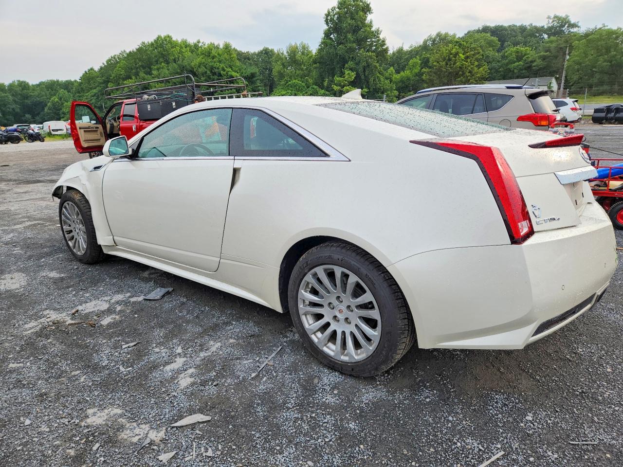 2012 Cadillac Cts Premium Collection White vin: 1G6DS1E39C0141015