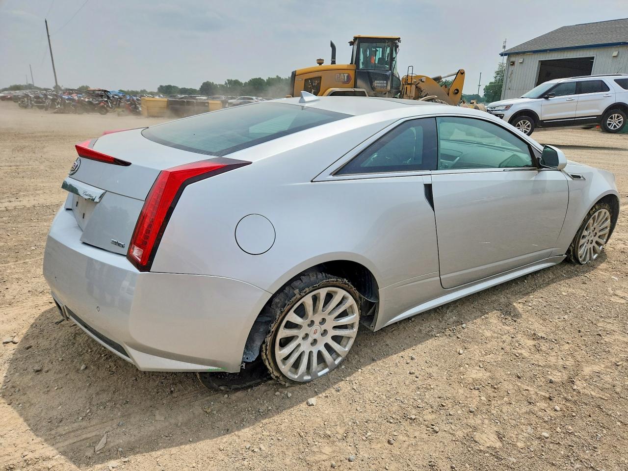 2013 Cadillac Cts Premium Collection Silver vin: 1G6DS1E39D0156194