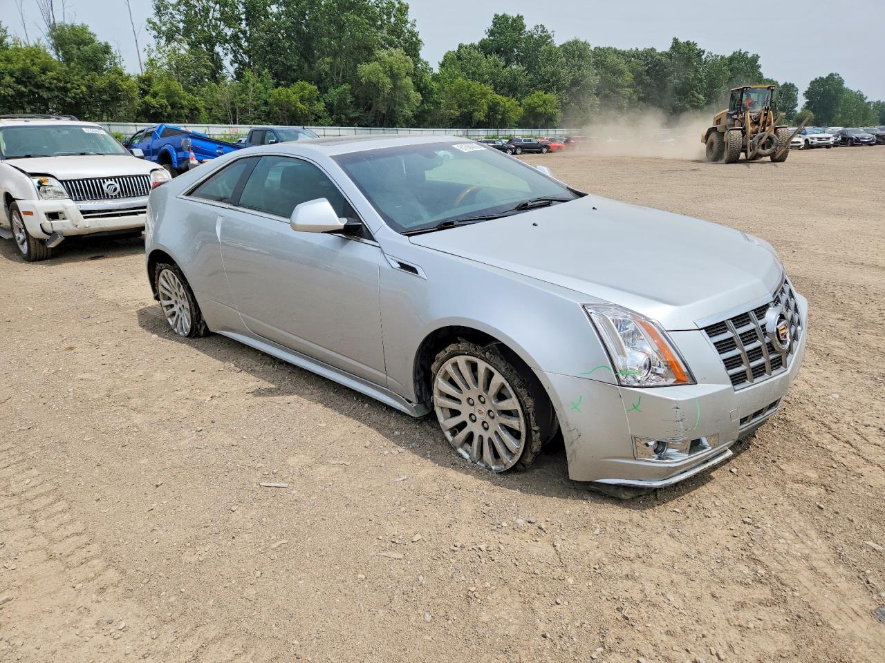 2013 Cadillac Cts Premium Collection Silver vin: 1G6DS1E39D0156194
