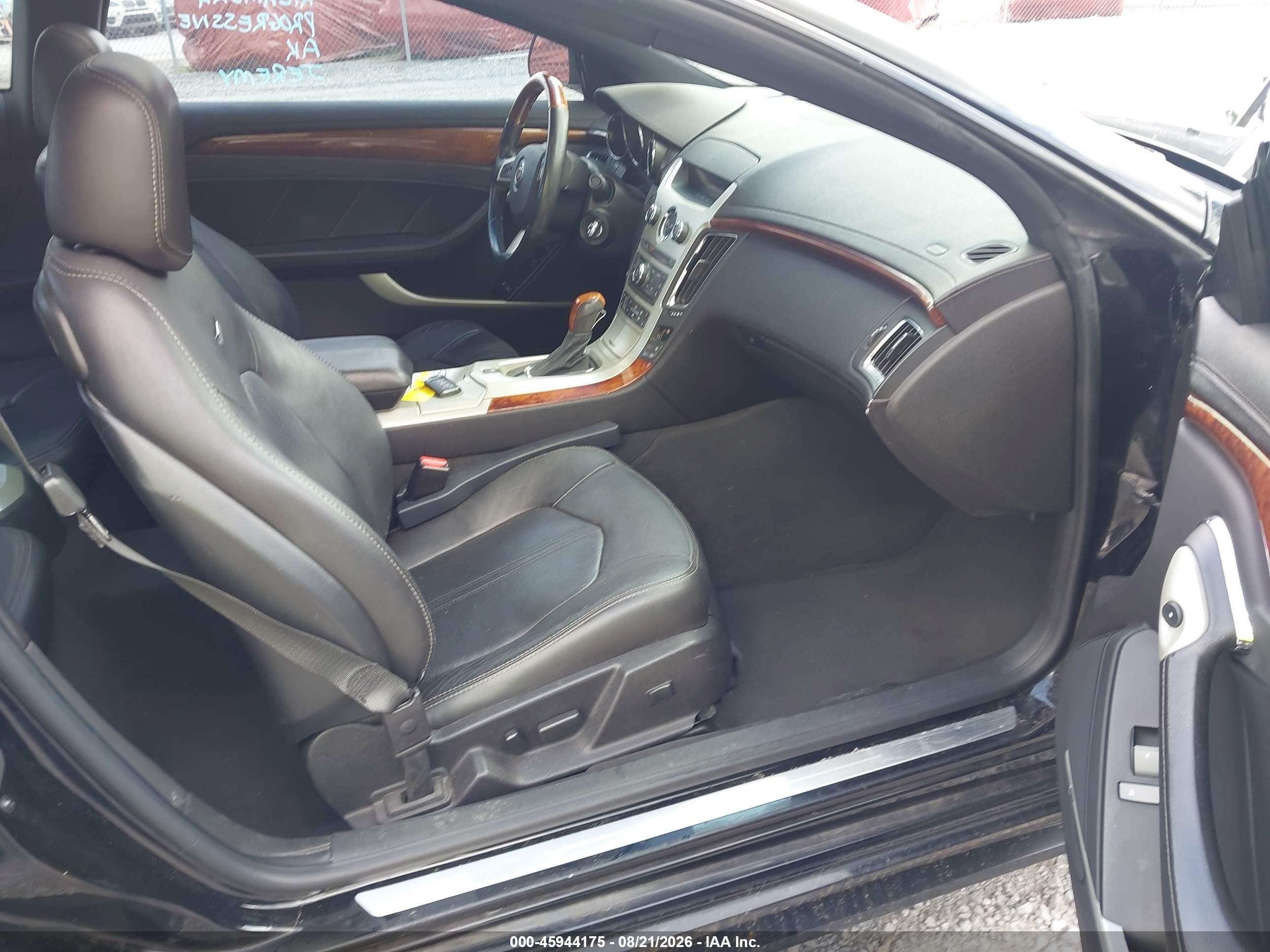 2013 Cadillac Cts Premium Black vin: 1G6DS1E39D0171164
