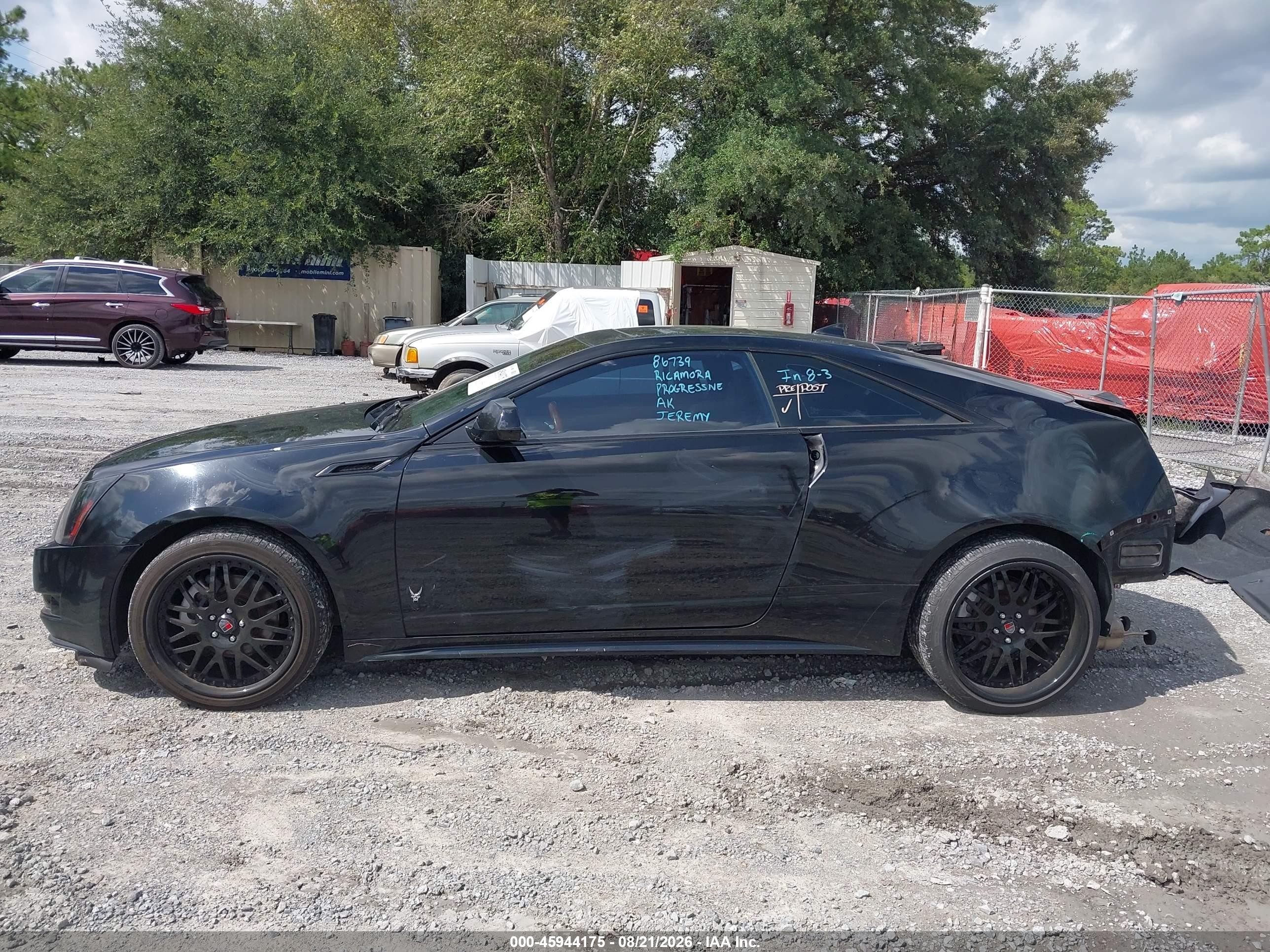 2013 Cadillac Cts Premium Black vin: 1G6DS1E39D0171164