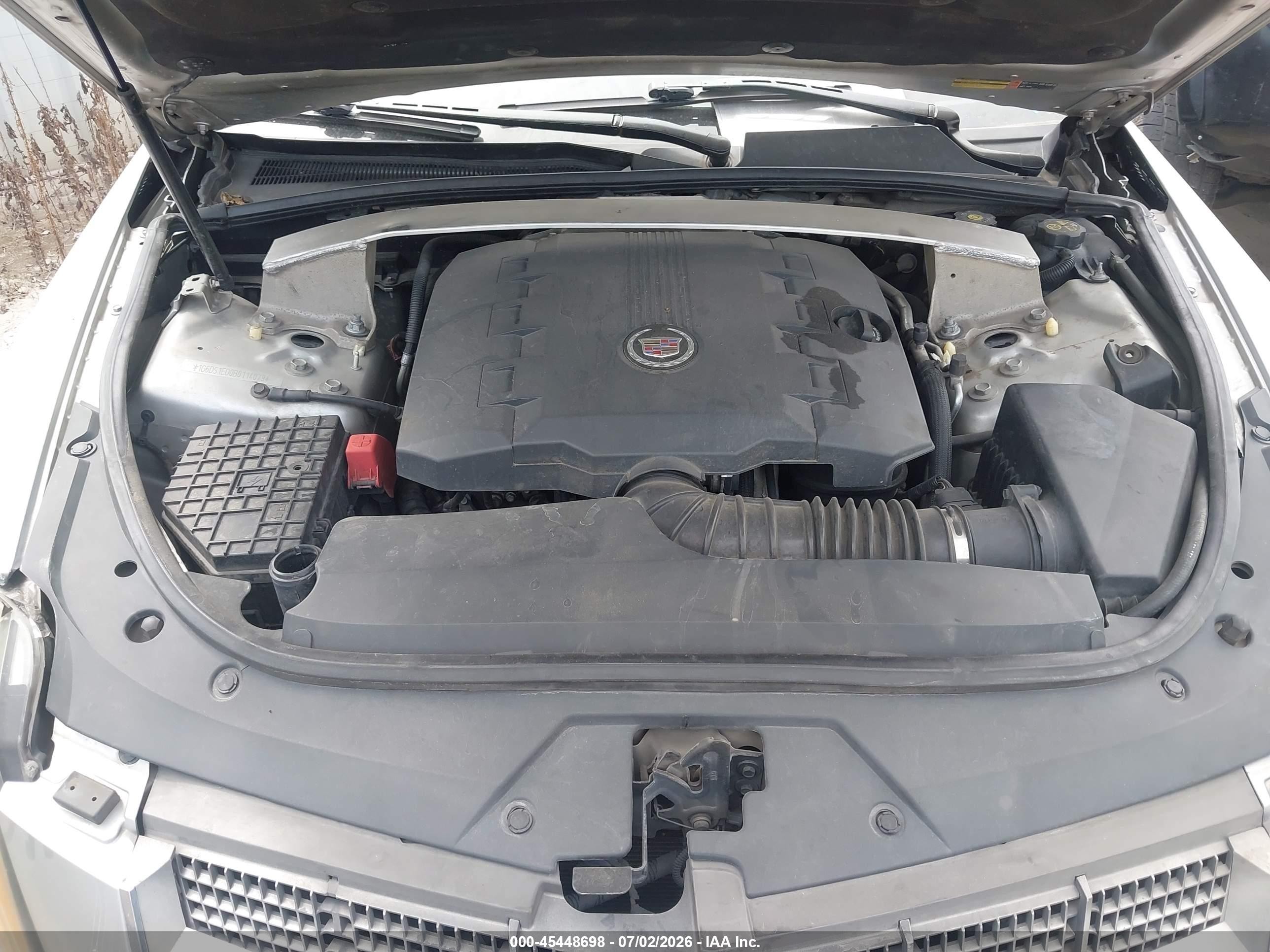 2011 Cadillac Cts Premium Серебряный vin: 1G6DS1ED0B0114079