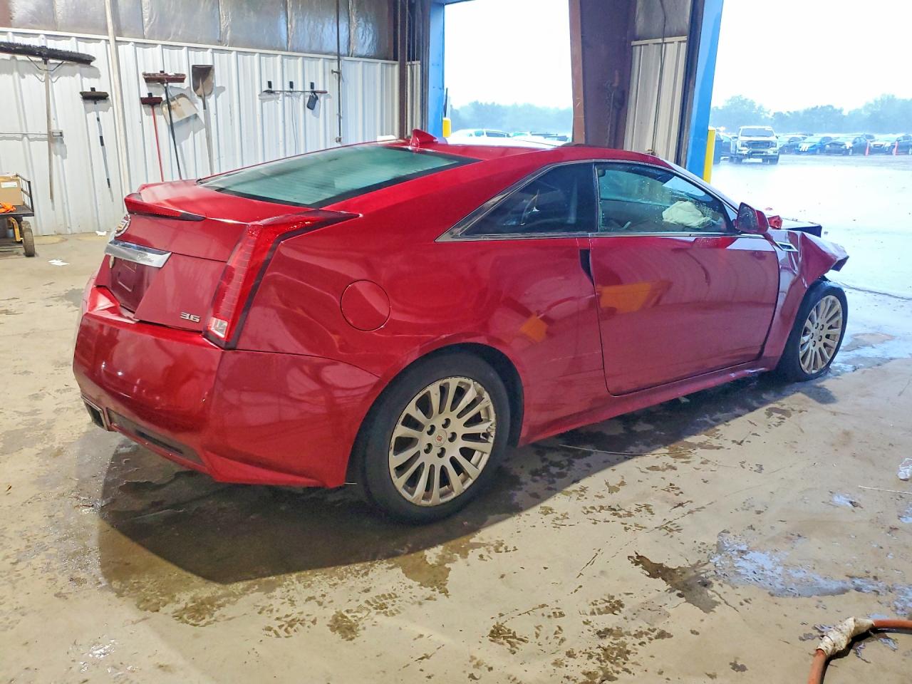 2011 Cadillac Cts Premium Collection Red vin: 1G6DS1ED2B0120529