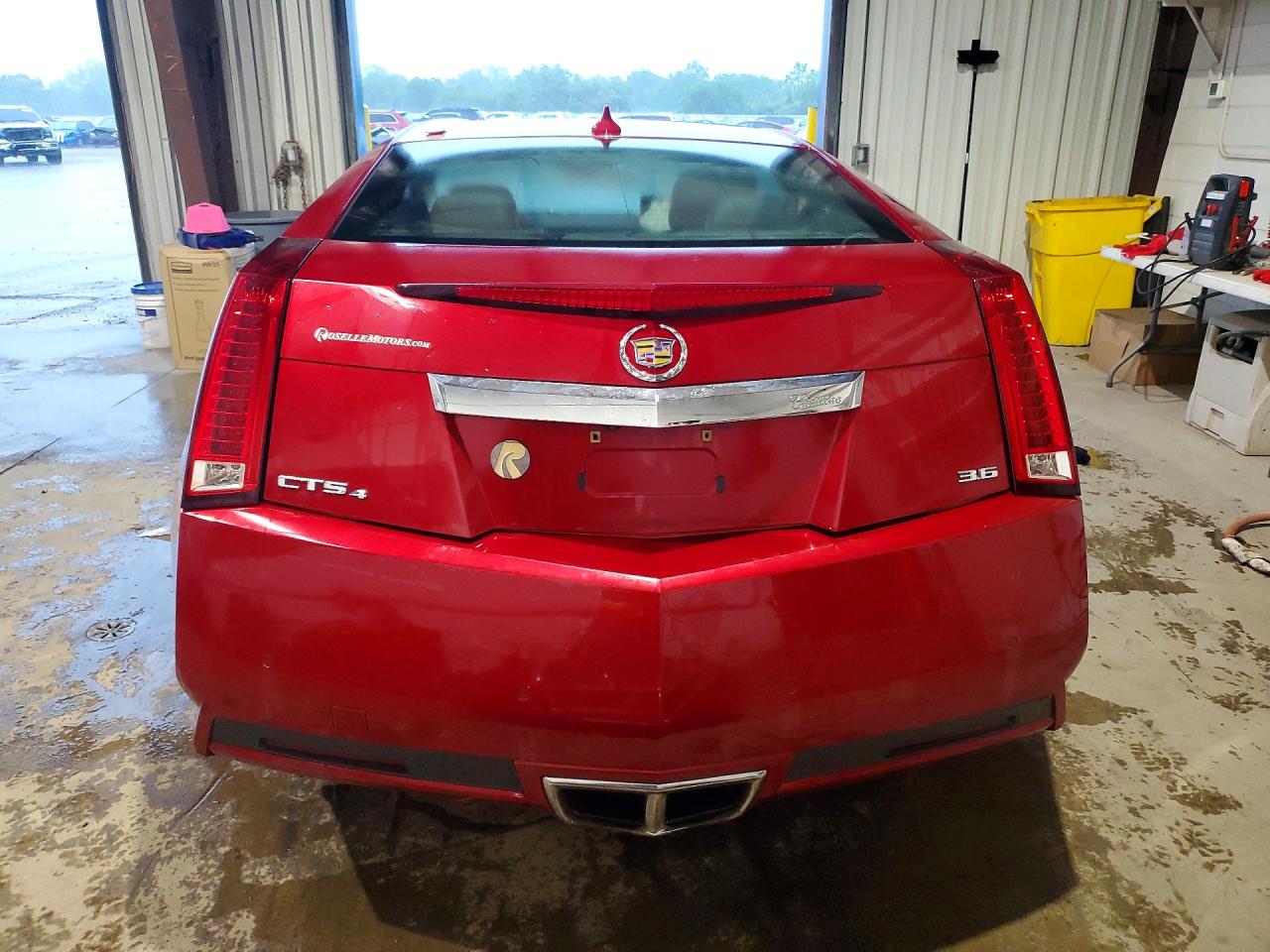 2011 Cadillac Cts Premium Collection Red vin: 1G6DS1ED2B0120529