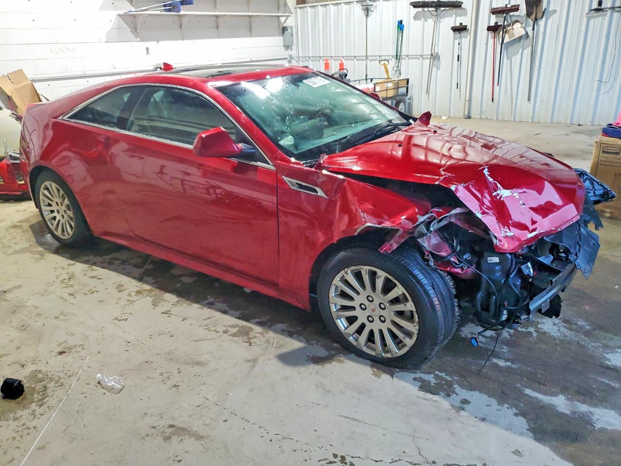2011 Cadillac Cts Premium Collection Red vin: 1G6DS1ED2B0120529