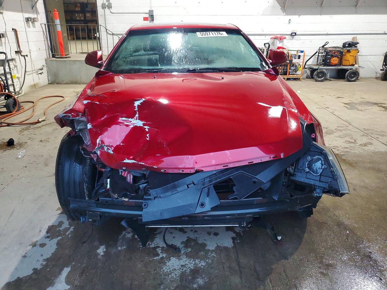 2011 Cadillac Cts Premium Collection Red vin: 1G6DS1ED2B0120529
