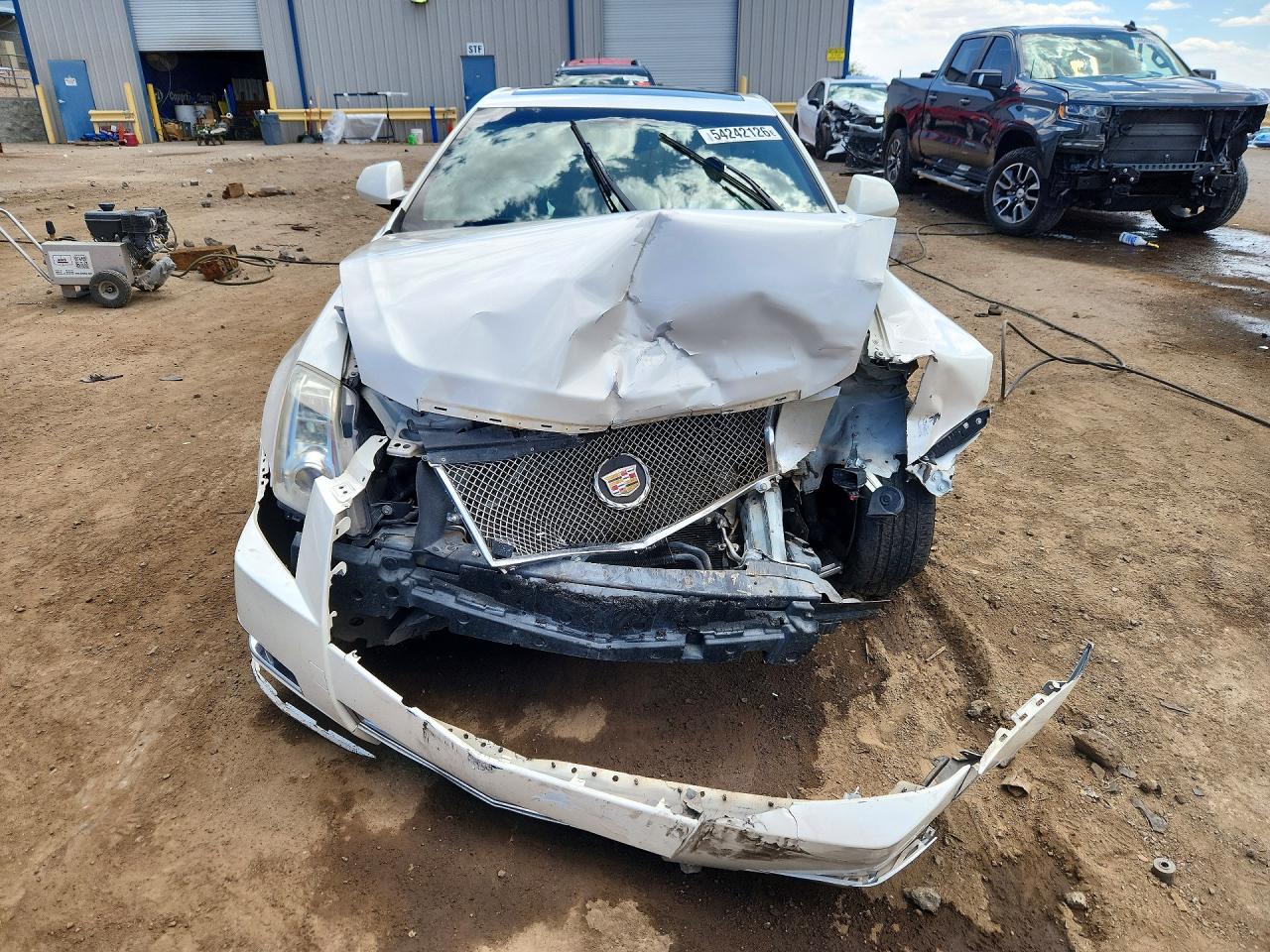 2011 Cadillac Cts Premium Collection White vin: 1G6DS1ED2B0137539
