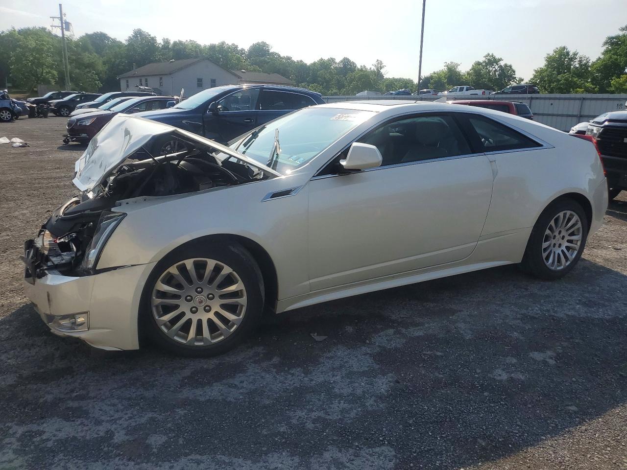2011 Cadillac Cts Premium Collection White vin: 1G6DS1ED8B0109051