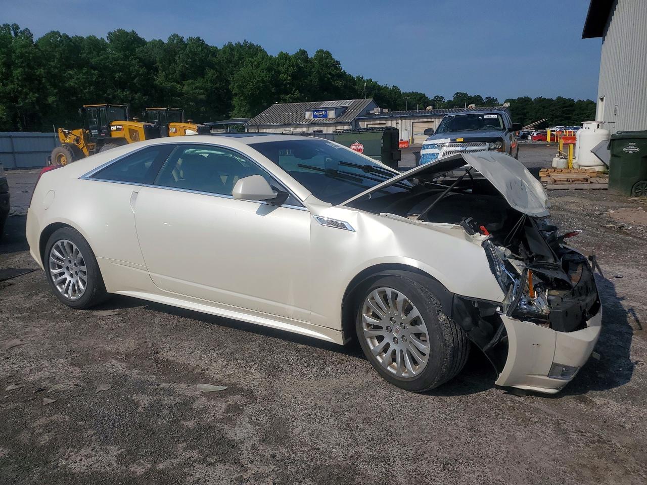 2011 Cadillac Cts Premium Collection White vin: 1G6DS1ED8B0109051