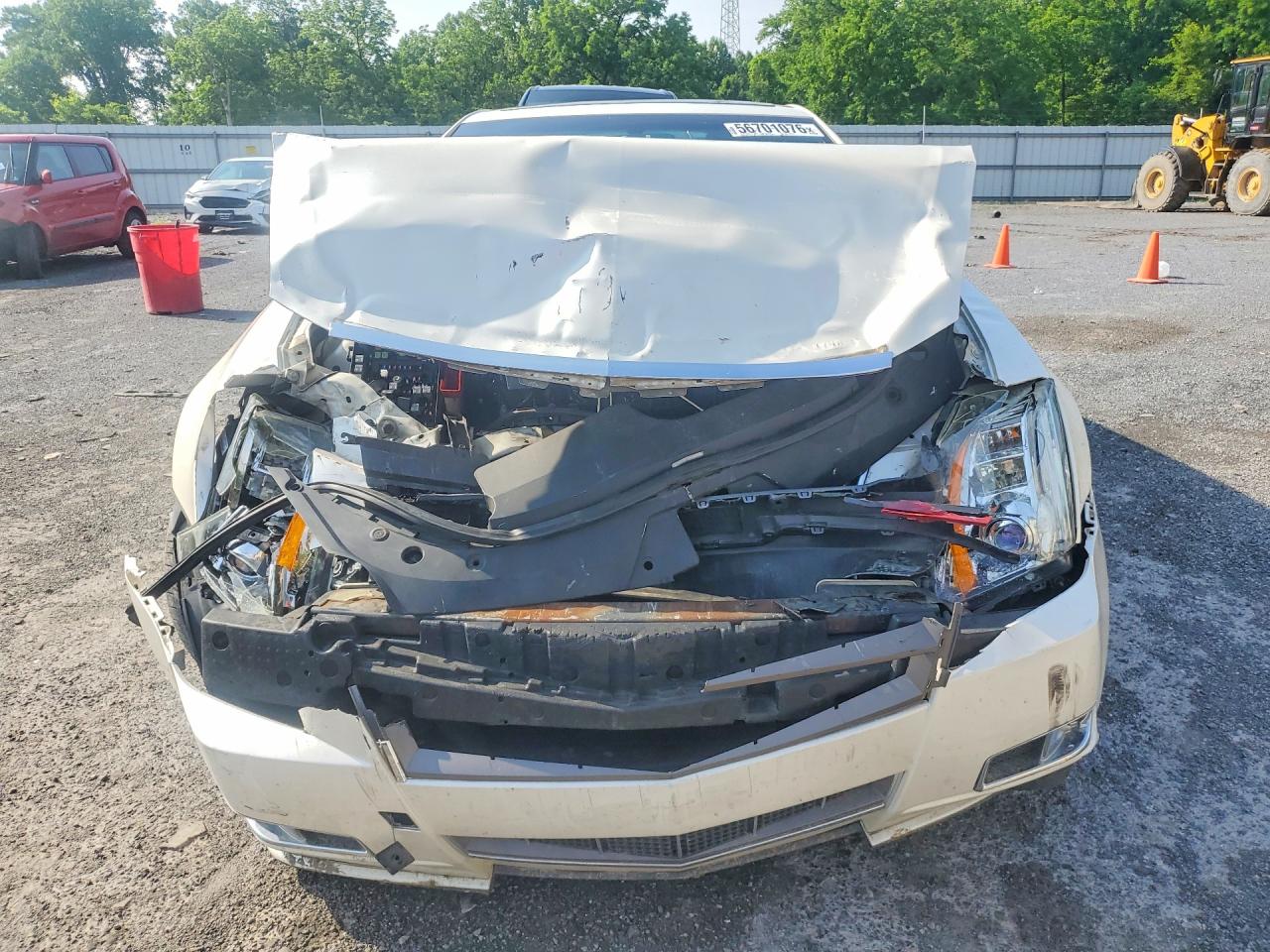 2011 Cadillac Cts Premium Collection White vin: 1G6DS1ED8B0109051