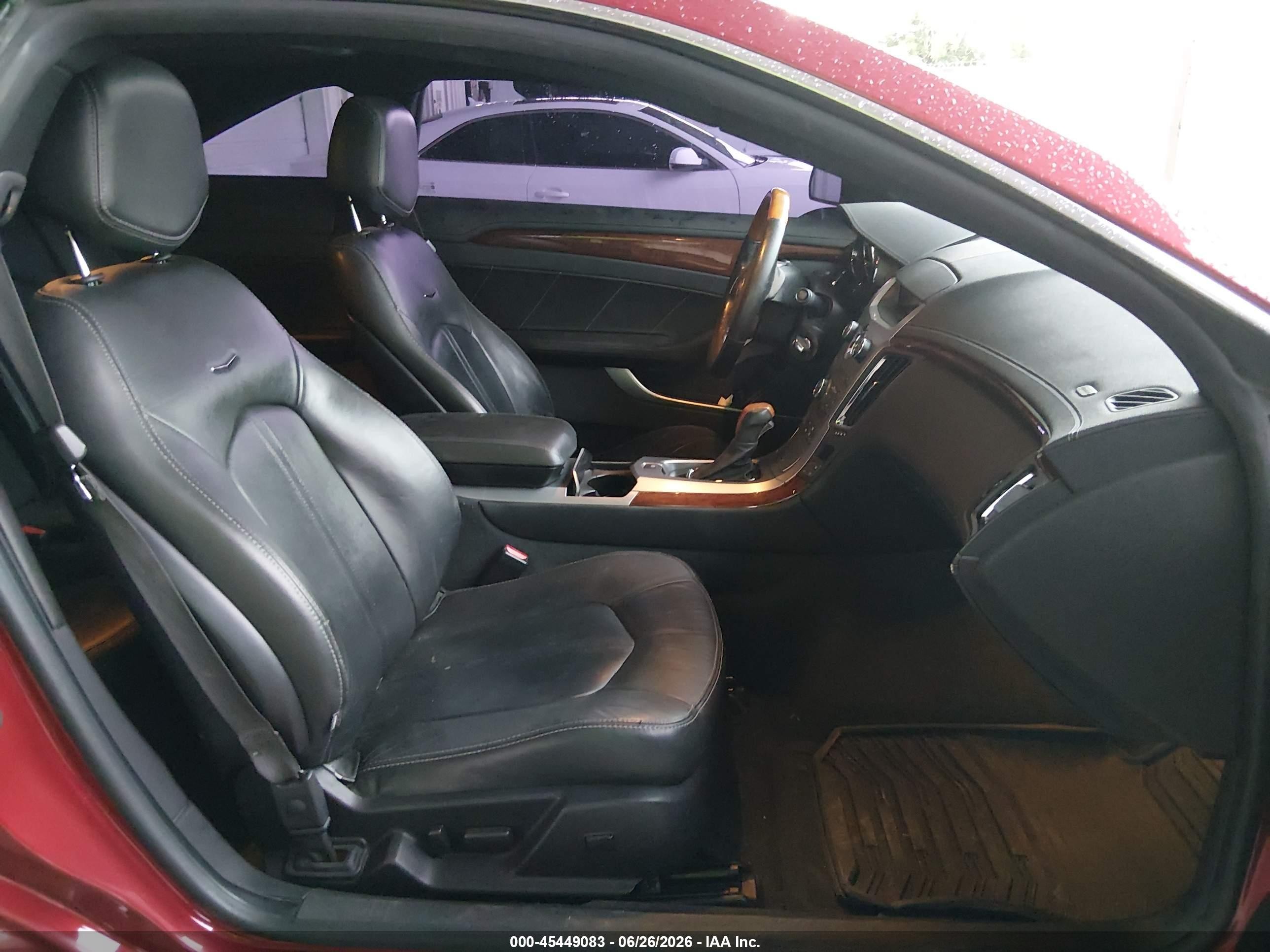 2011 Cadillac Cts Premium Red vin: 1G6DS1ED9B0150756