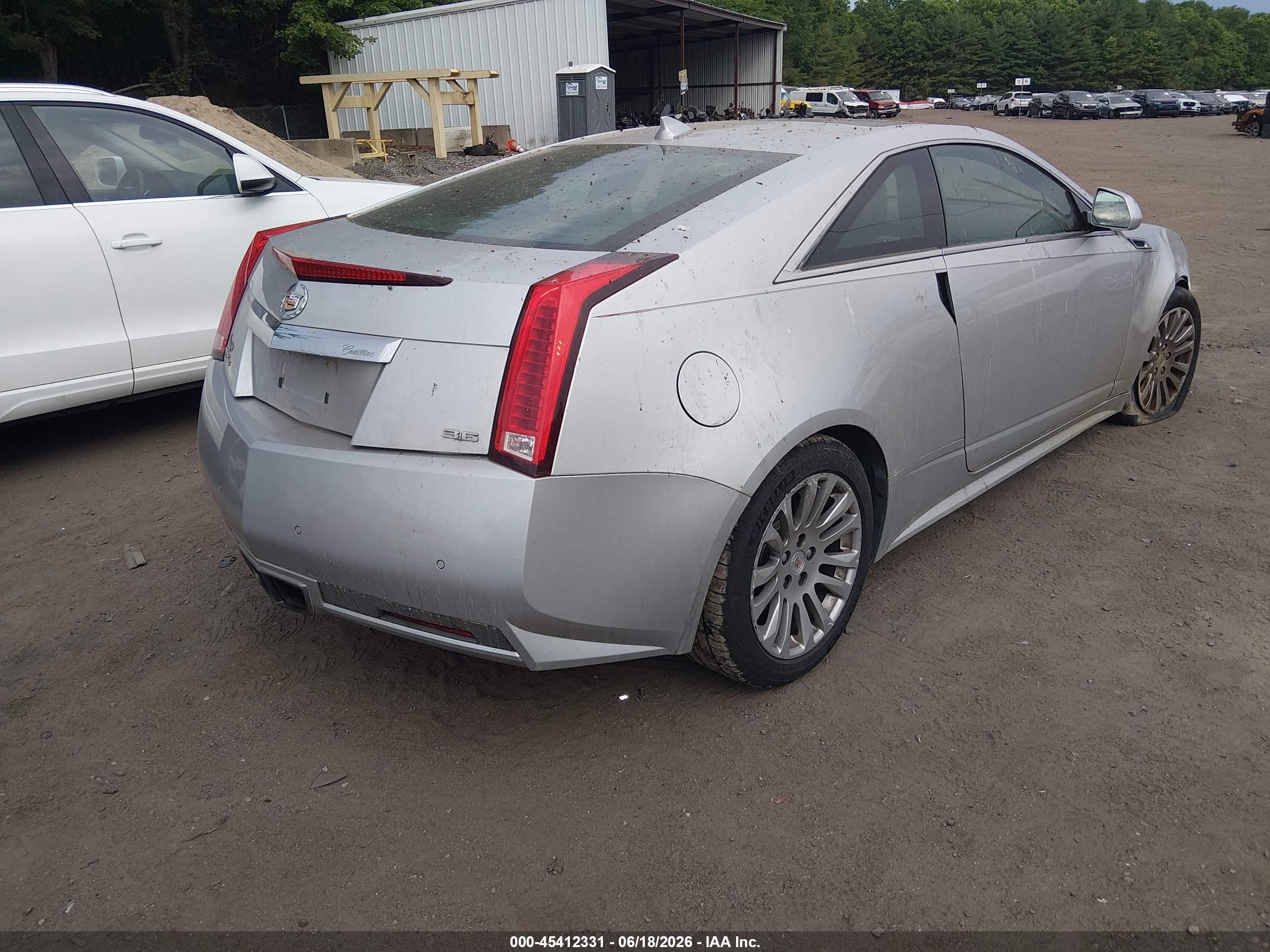 2011 Cadillac Cts Premium Silver vin: 1G6DS1ED9B0158419
