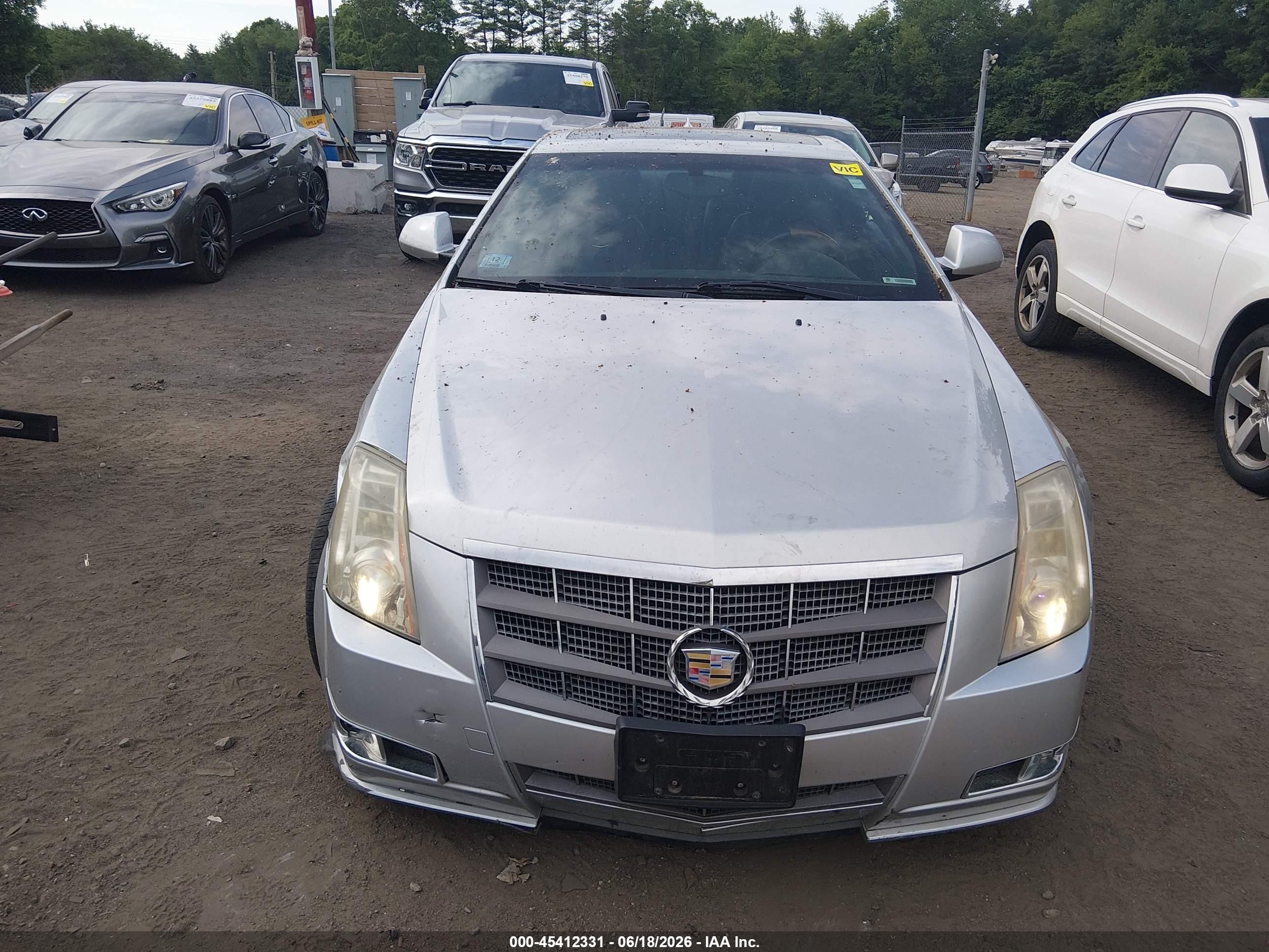 2011 Cadillac Cts Premium Silver vin: 1G6DS1ED9B0158419