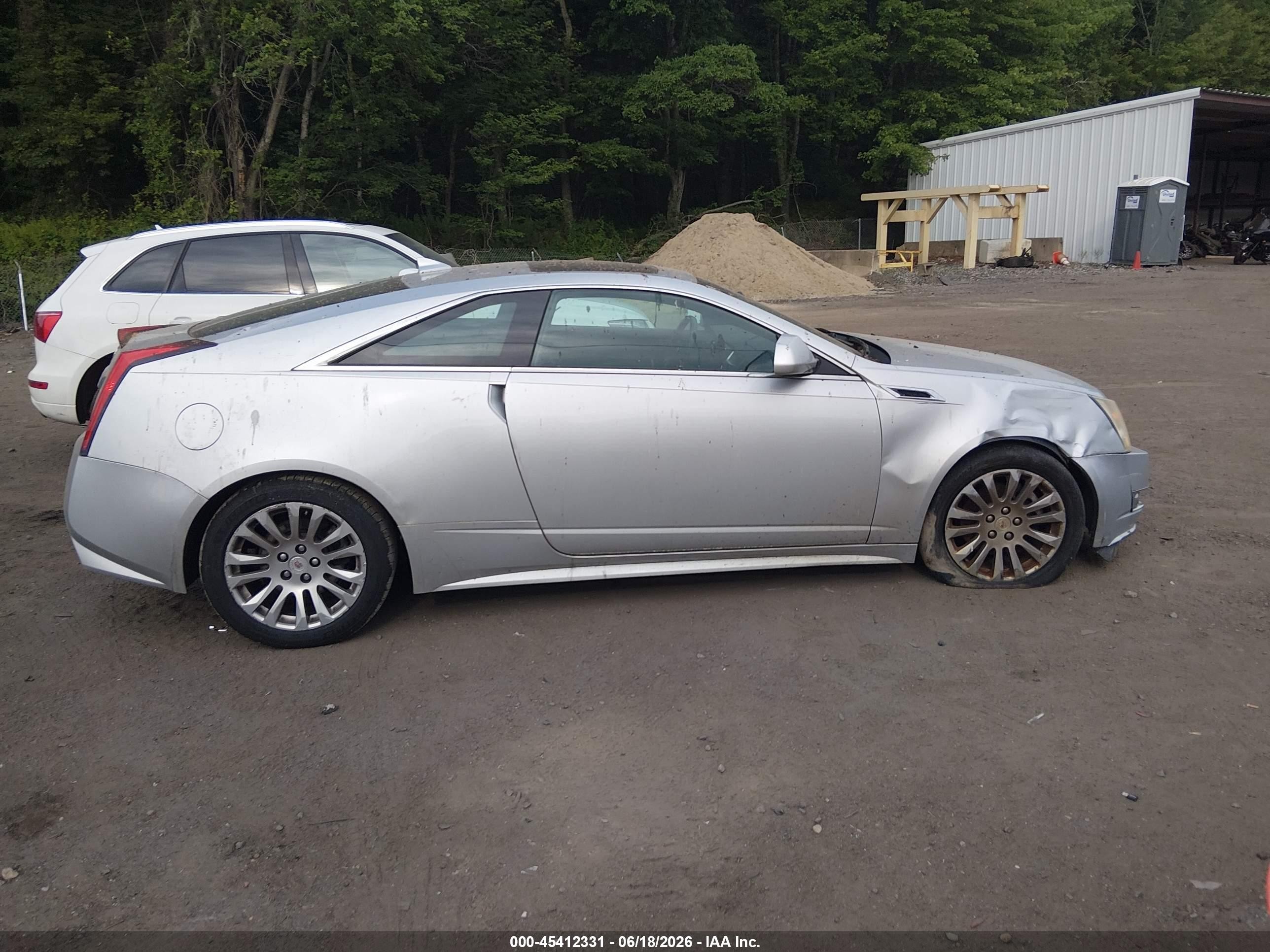 2011 Cadillac Cts Premium Silver vin: 1G6DS1ED9B0158419