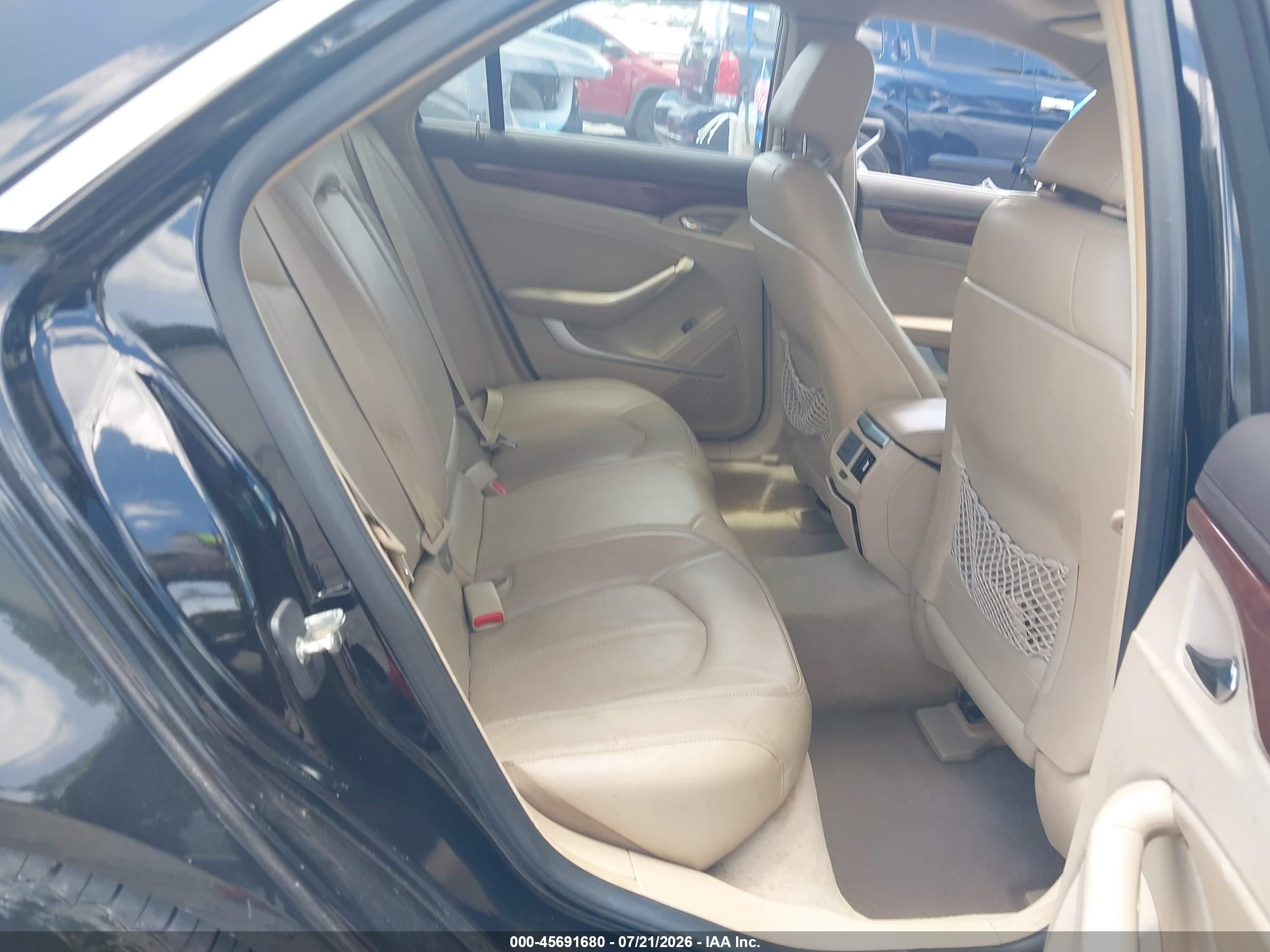 2008 Cadillac Cts Awd W/1sb Black vin: 1G6DS57V180165726