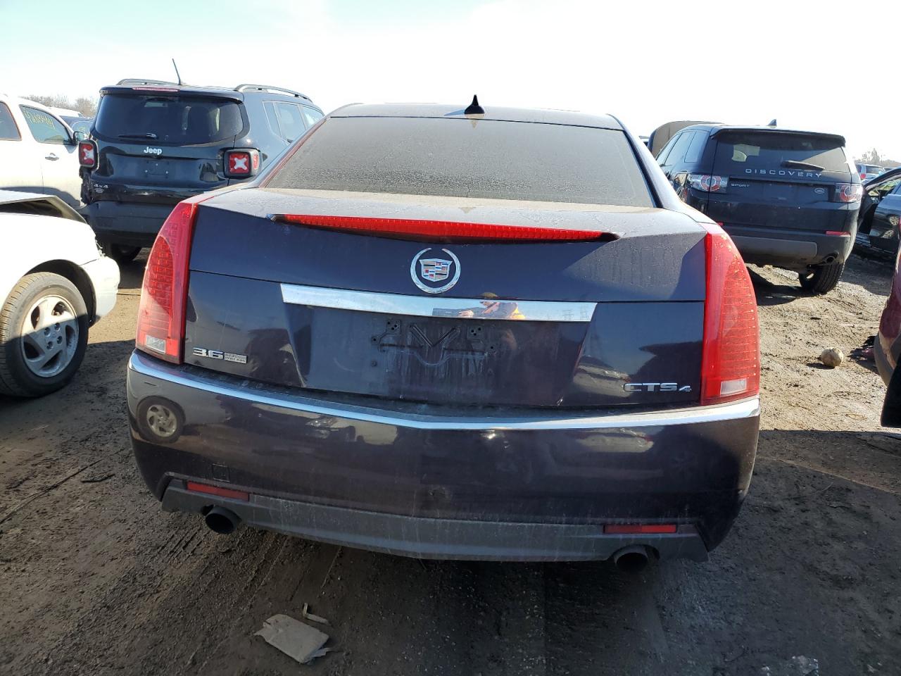 2009 Cadillac Cts Hi Feature V6 Burgundy vin: 1G6DS57V190101462