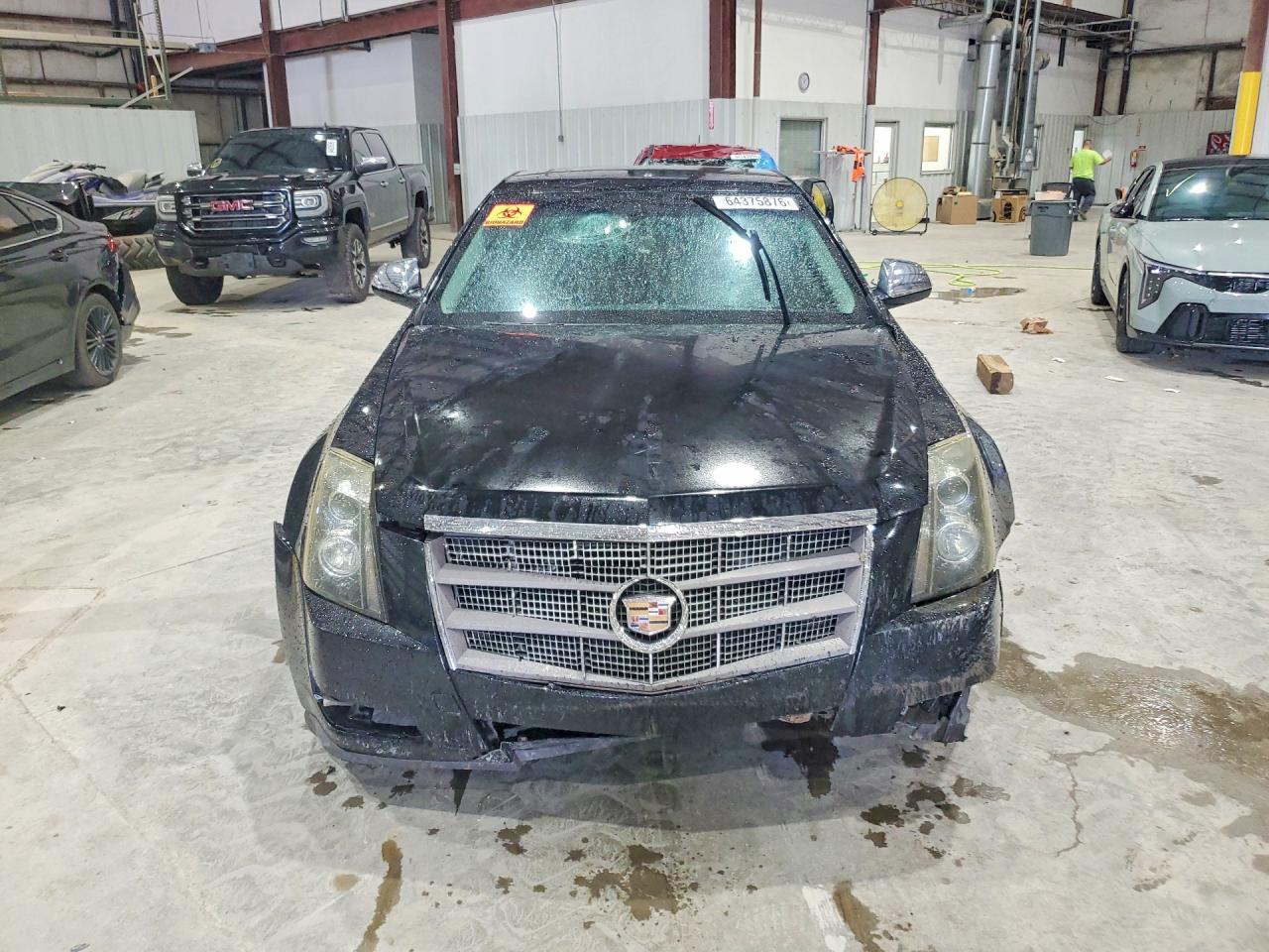 2009 Cadillac Cts Hi Feature V6 Black vin: 1G6DS57V190128550