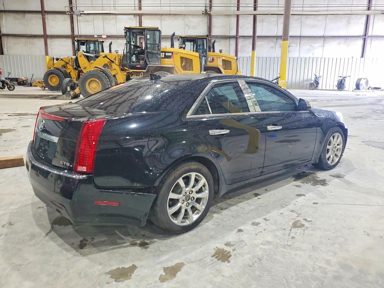 2009 Cadillac Cts Hi Feature V6 Black vin: 1G6DS57V190128550