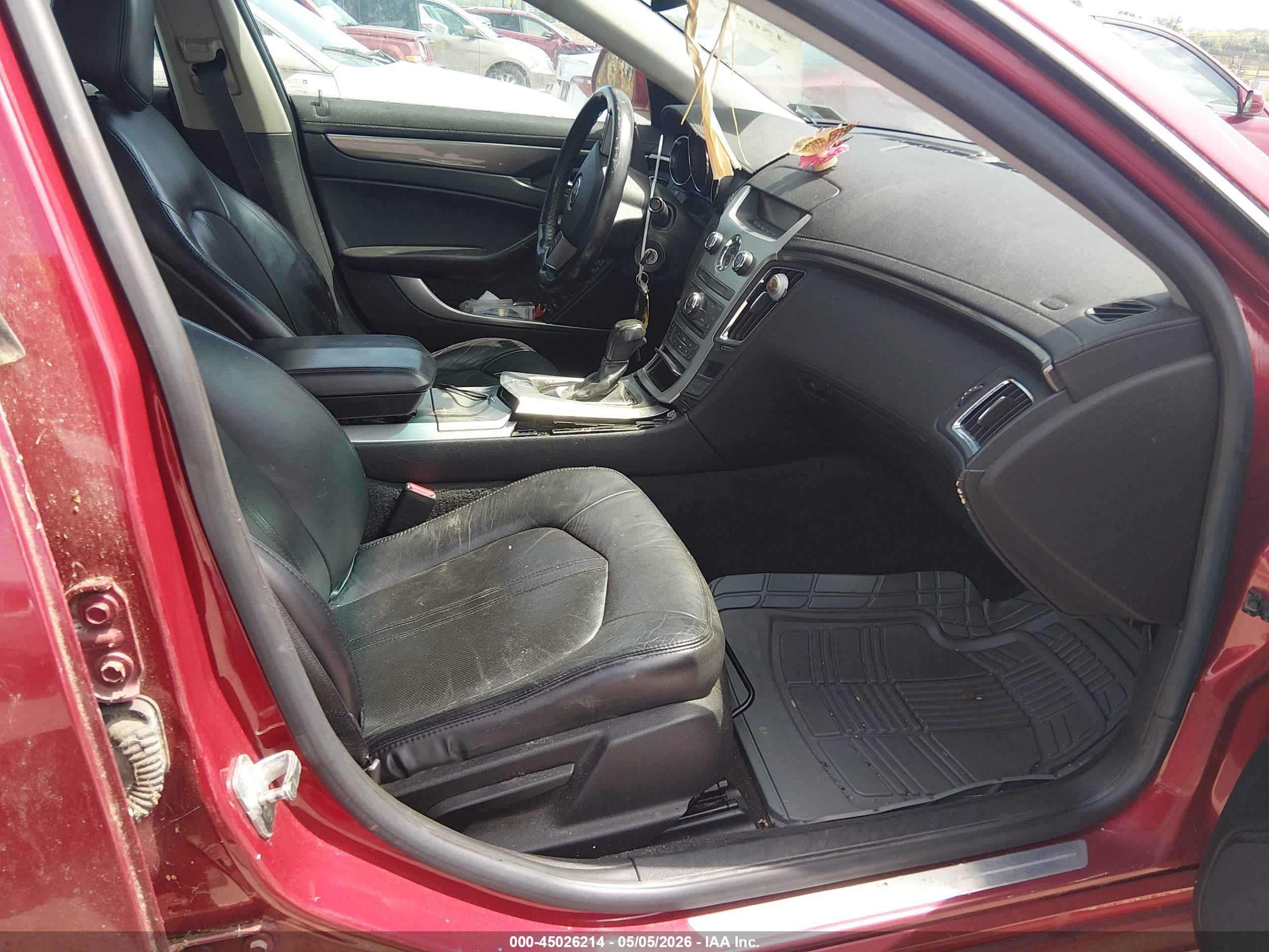 2009 Cadillac Cts Standard Красный vin: 1G6DS57V190152685