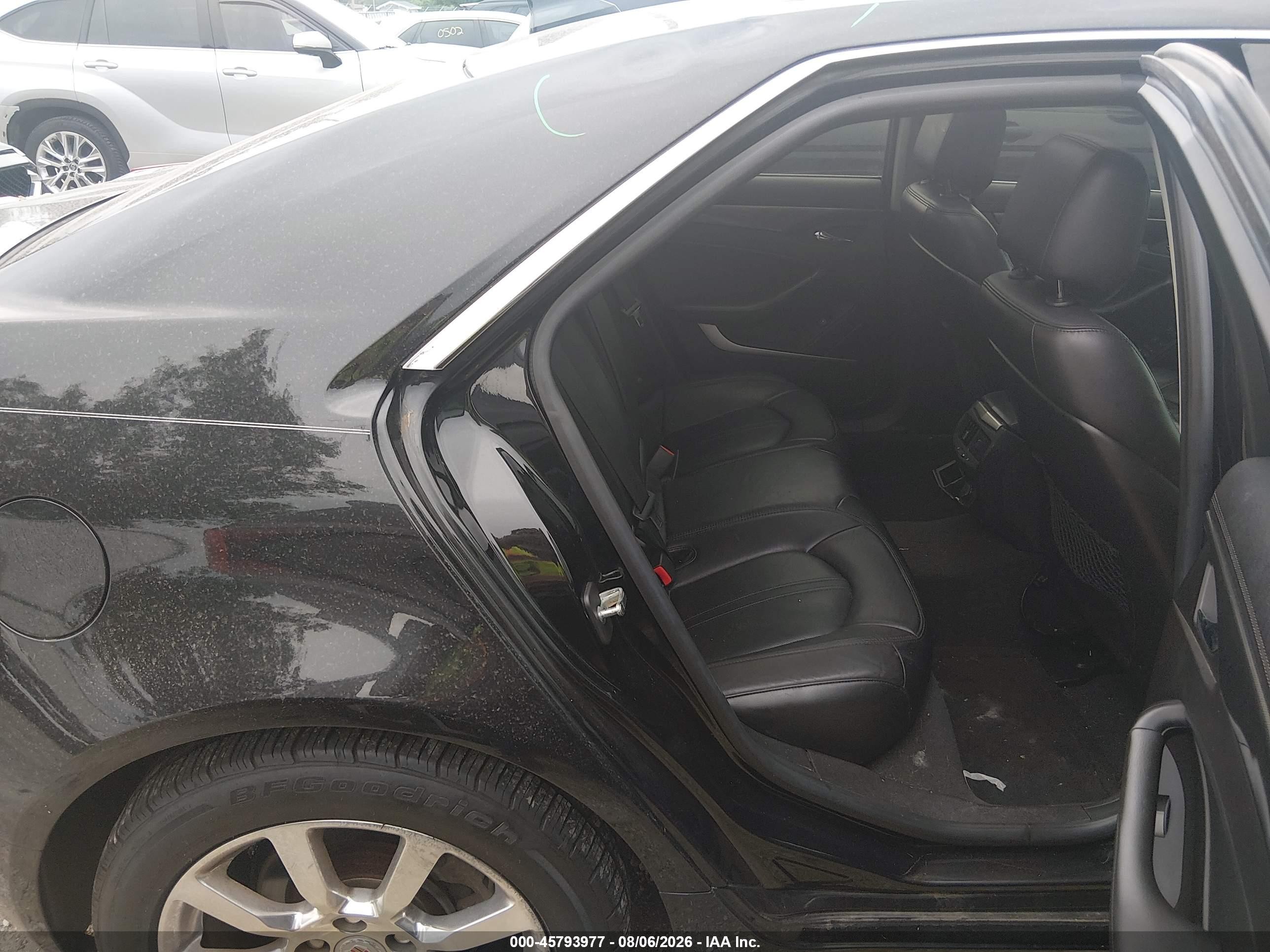 2009 Cadillac Cts Awd W/1sb Black vin: 1G6DS57V190164948