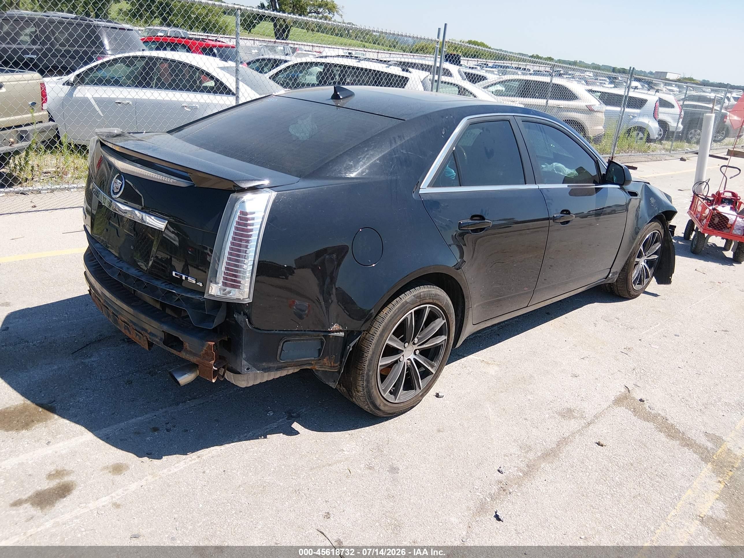 2009 Cadillac Cts Awd W/1sb Black vin: 1G6DS57V290149780