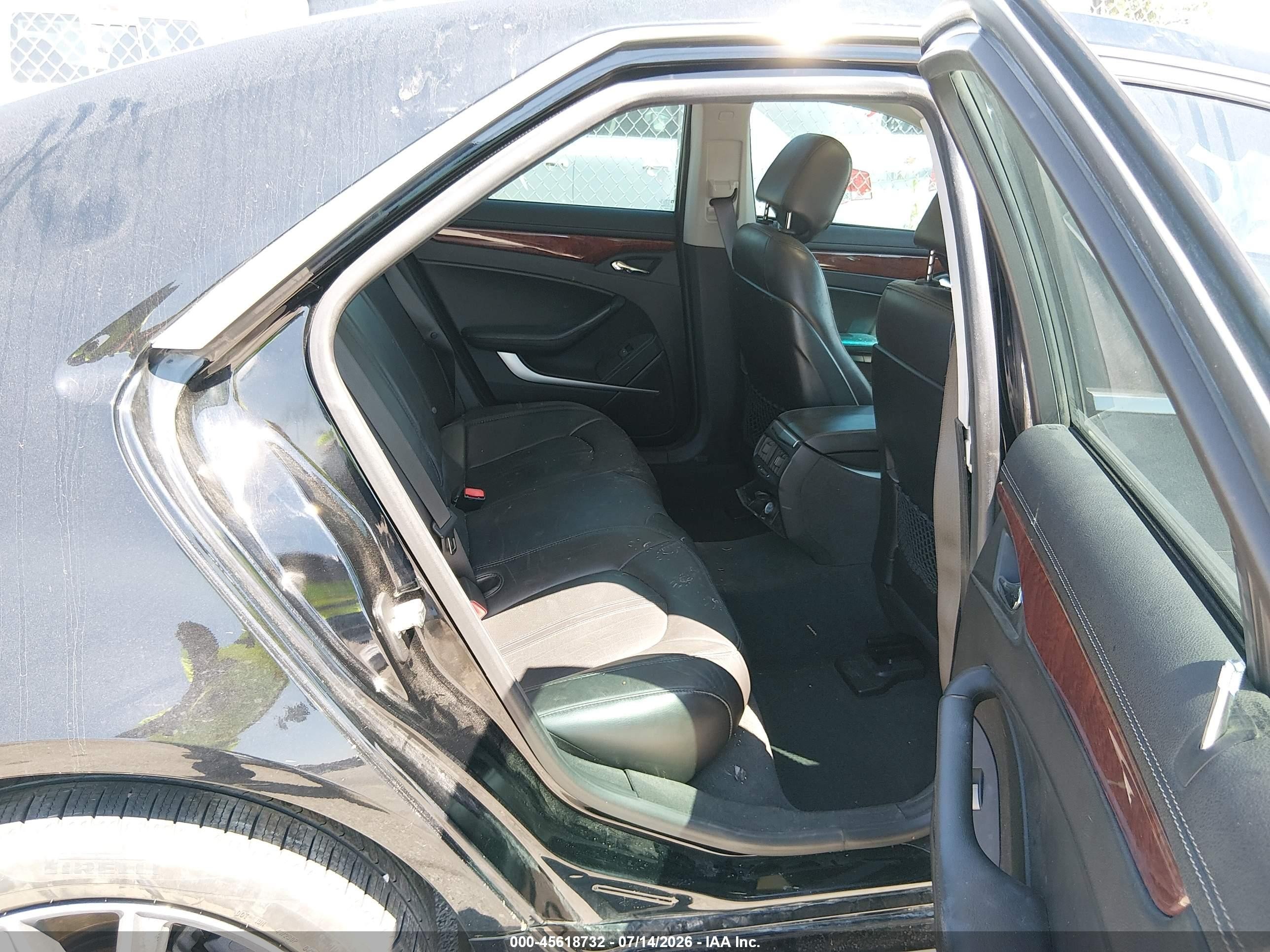 2009 Cadillac Cts Awd W/1sb Black vin: 1G6DS57V290149780