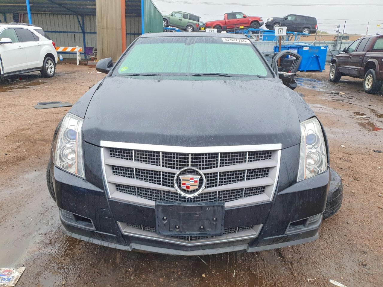 2009 Cadillac Cts Hi Feature V6 Черный vin: 1G6DS57V390101477