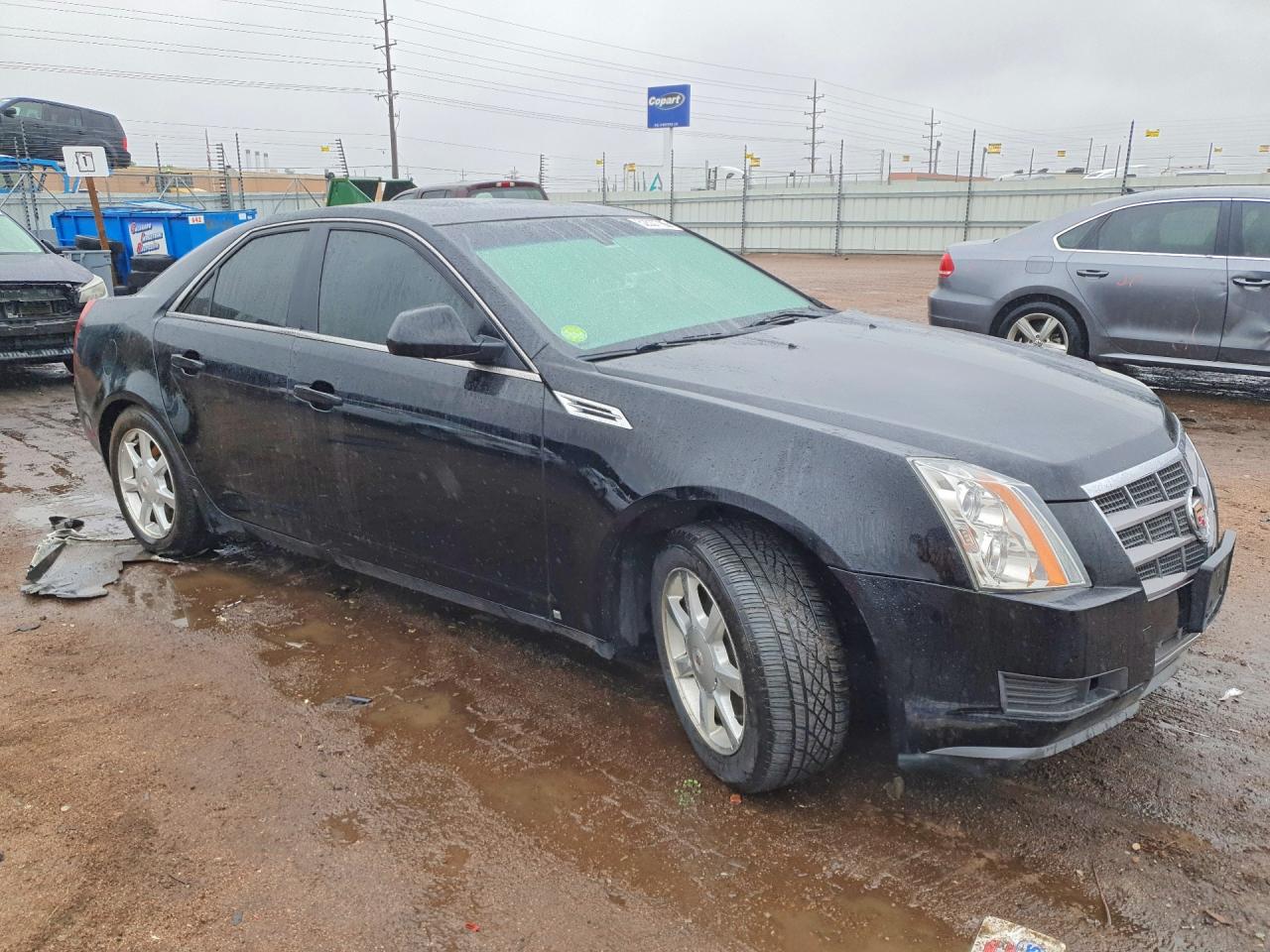 2009 Cadillac Cts Hi Feature V6 Черный vin: 1G6DS57V390101477