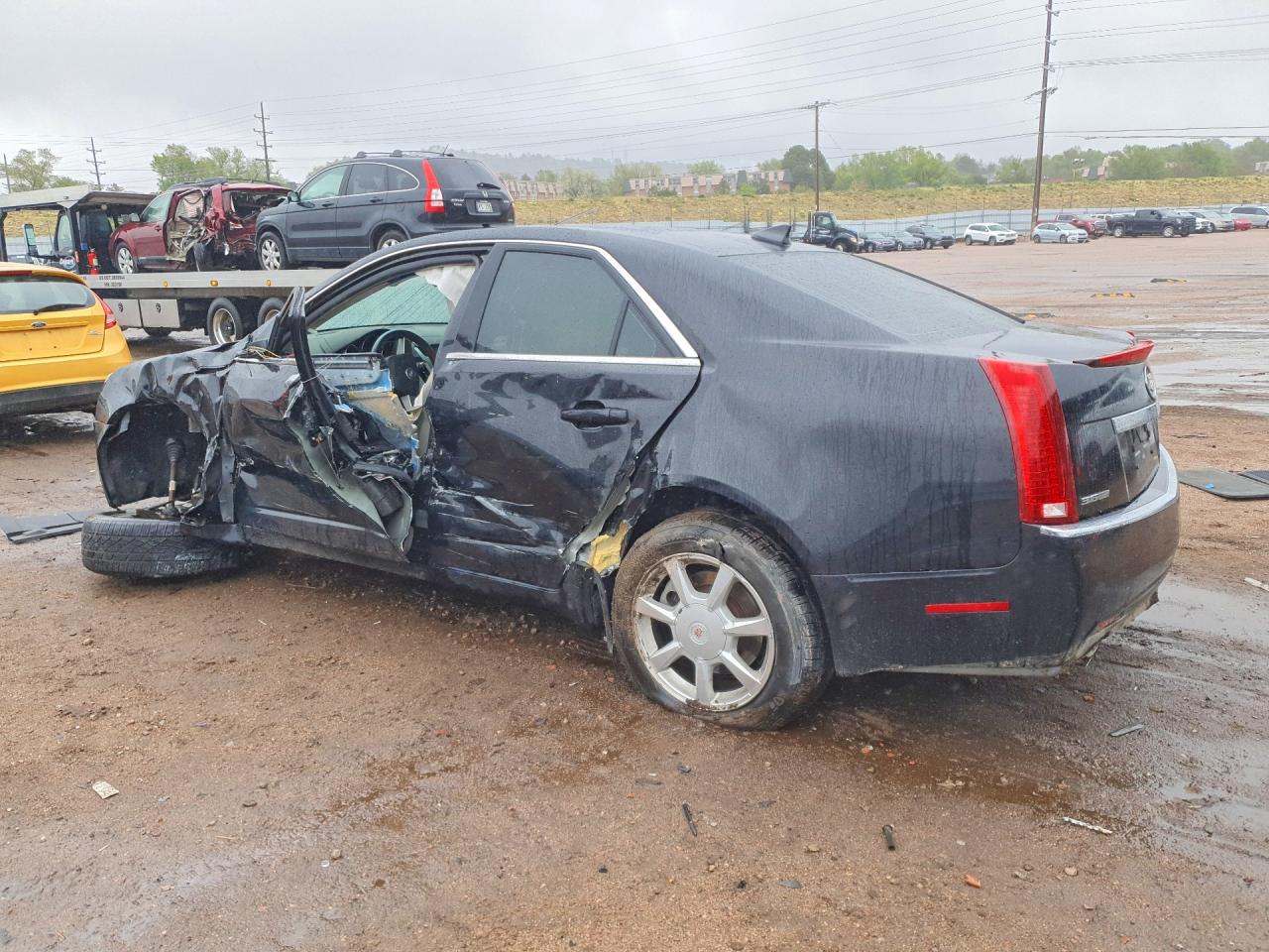 2009 Cadillac Cts Hi Feature V6 Черный vin: 1G6DS57V390101477