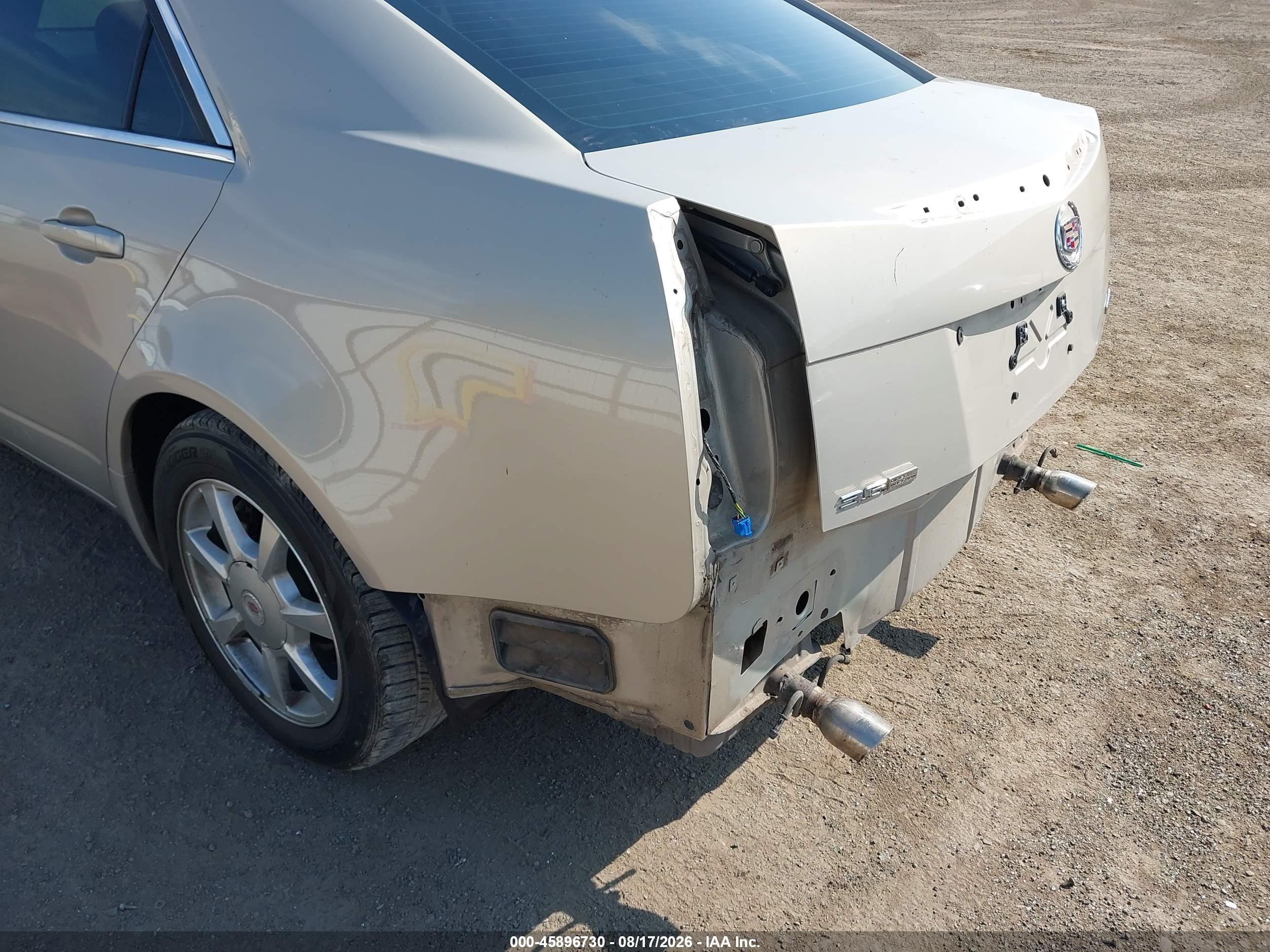 2009 Cadillac Cts Awd W/1sb Gold vin: 1G6DS57V490117705