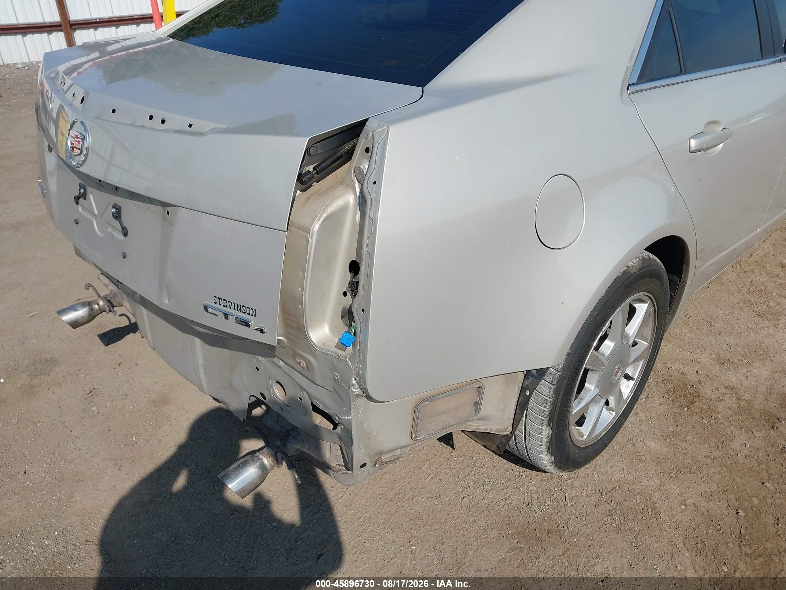 2009 Cadillac Cts Awd W/1sb Gold vin: 1G6DS57V490117705
