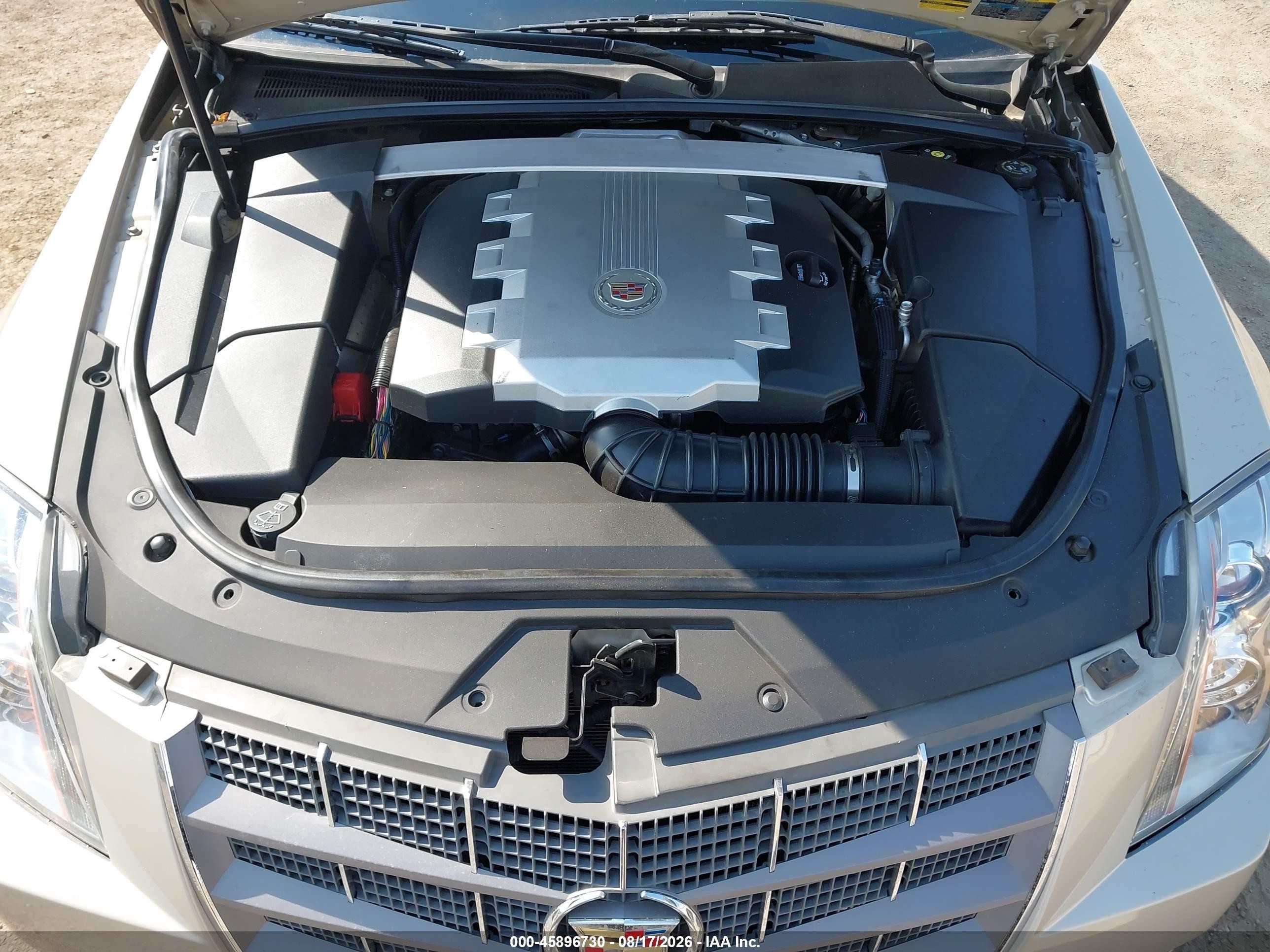 2009 Cadillac Cts Awd W/1sb Gold vin: 1G6DS57V490117705