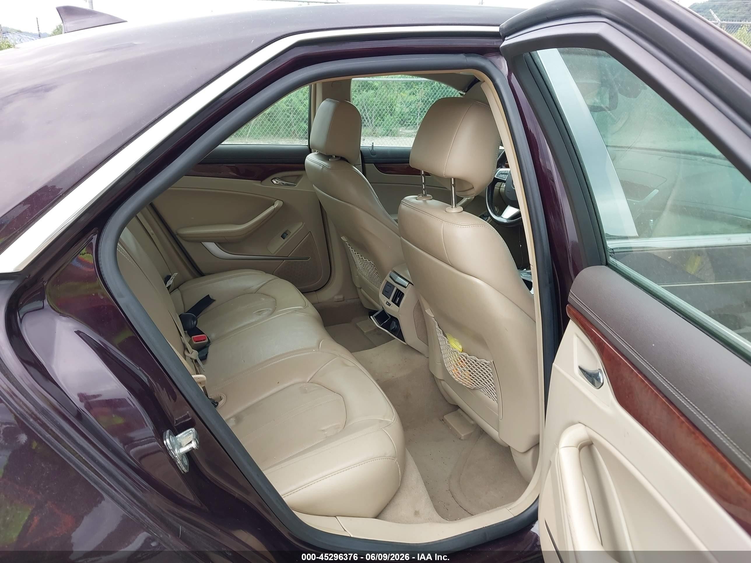 2009 Cadillac Cts Standard Purple vin: 1G6DS57V890169967