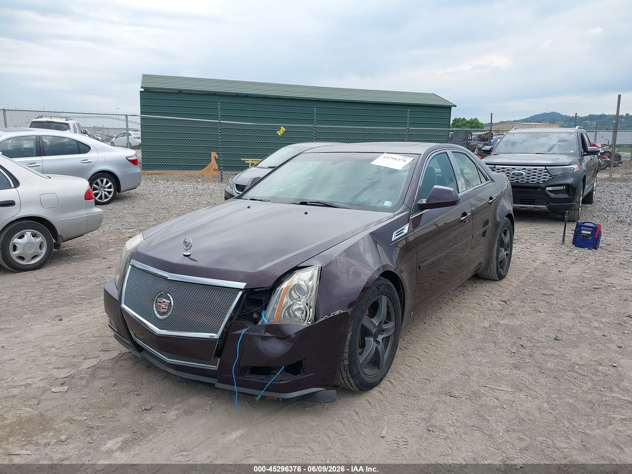 2009 Cadillac Cts Standard Purple vin: 1G6DS57V890169967