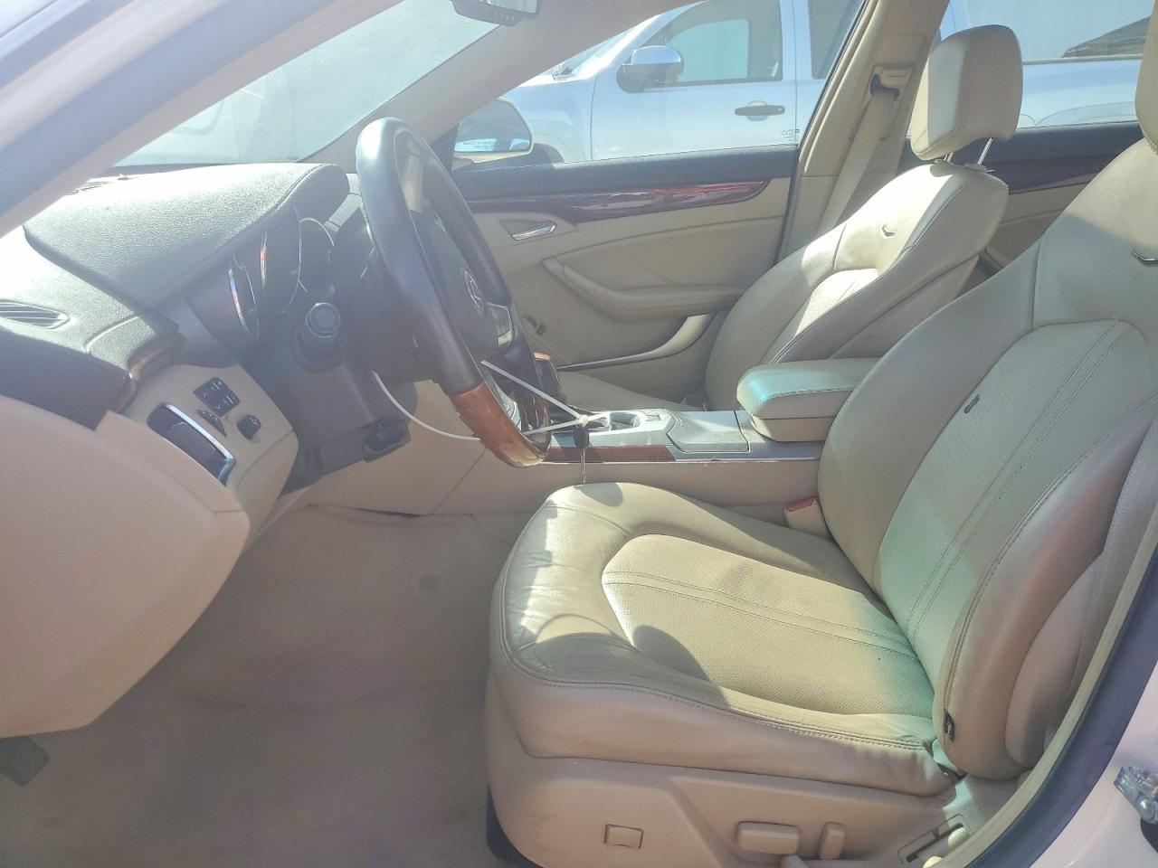 2008 Cadillac Cts Hi Feature V6 White vin: 1G6DS57V980138645
