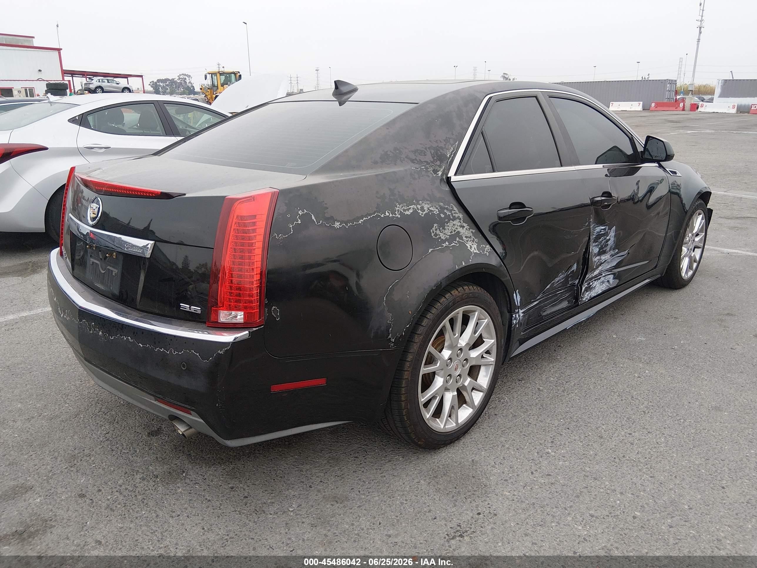 2012 Cadillac Cts Premium Black vin: 1G6DS5E30C0129052