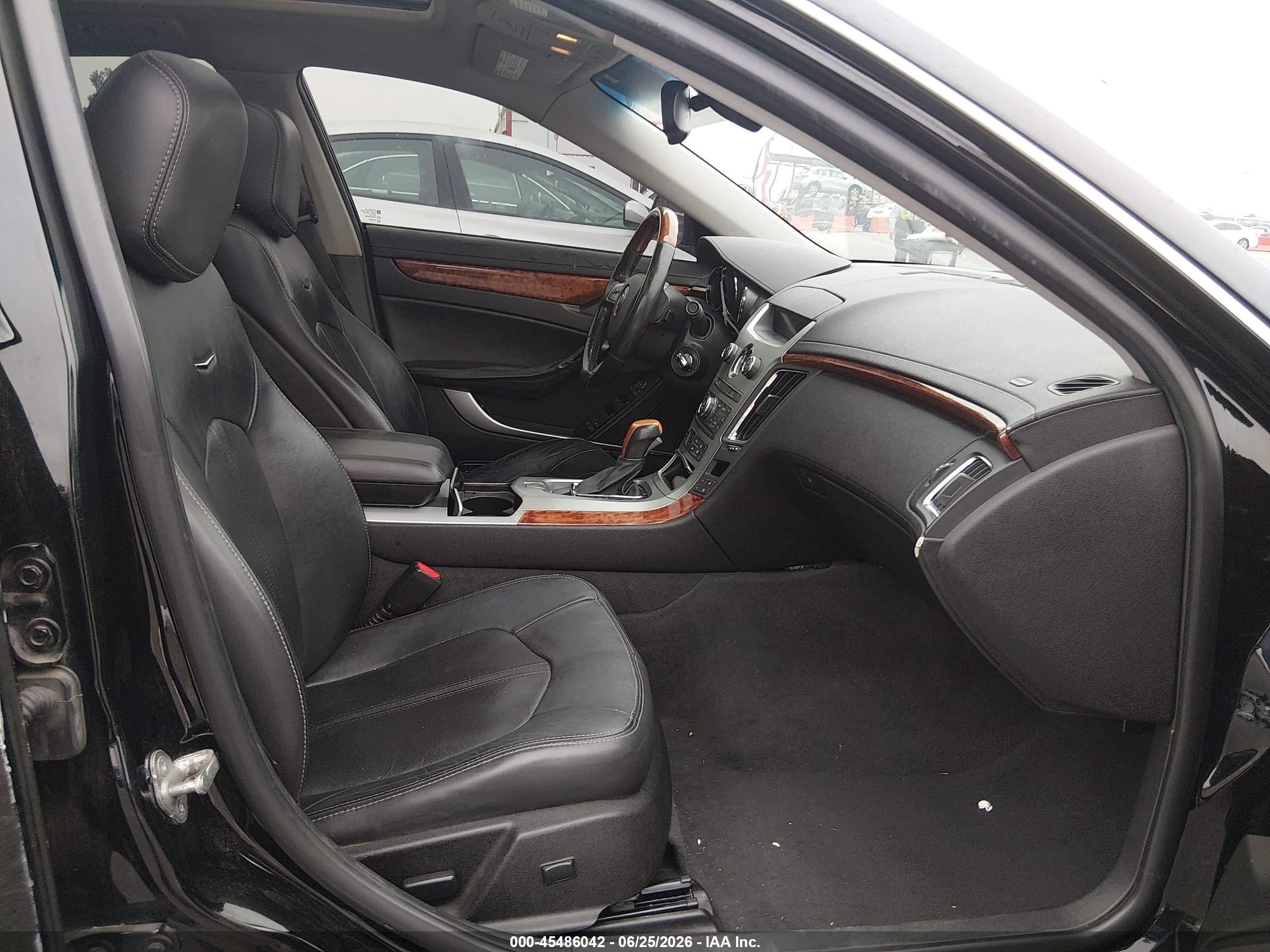 2012 Cadillac Cts Premium Black vin: 1G6DS5E30C0129052