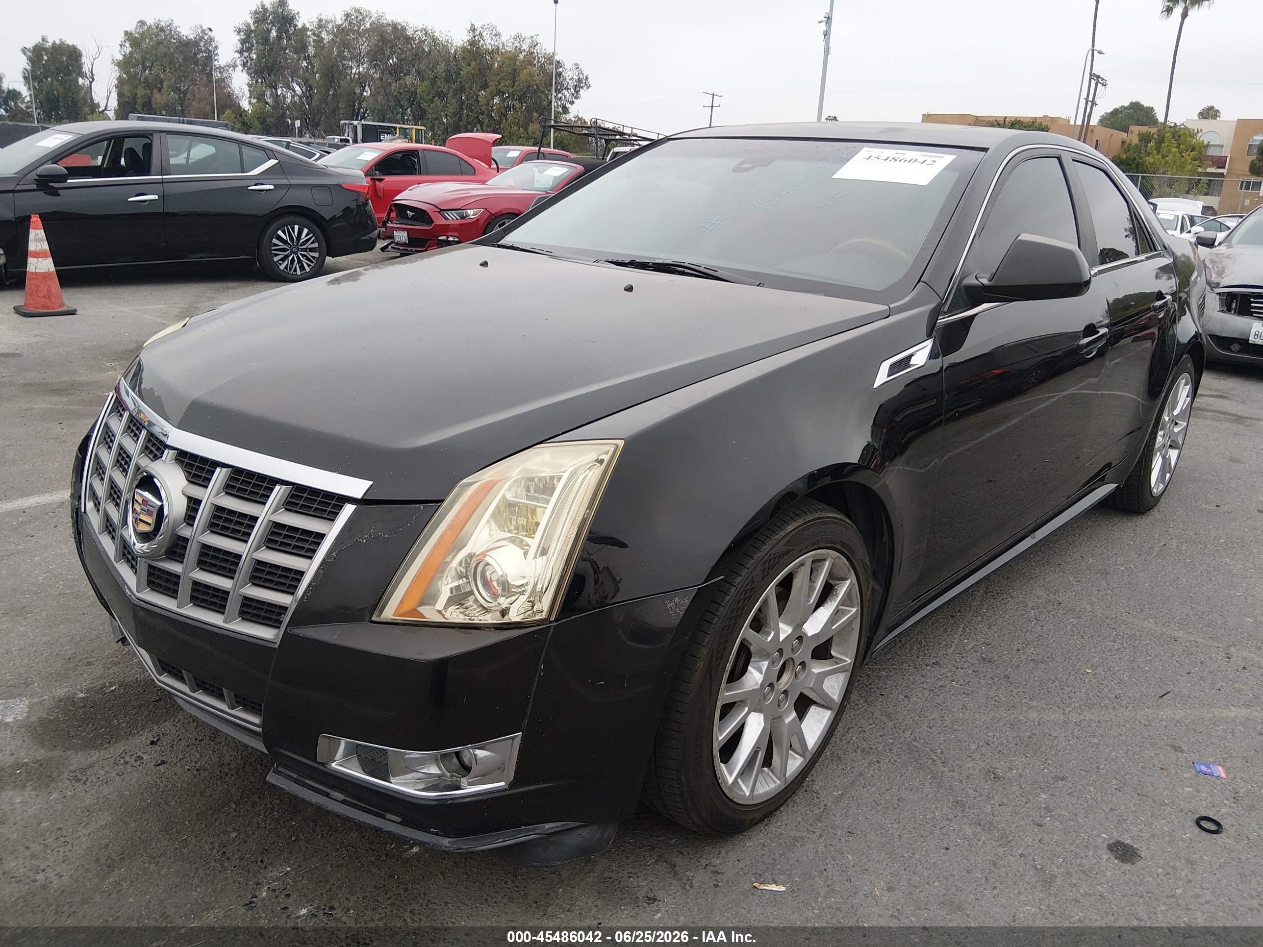 2012 Cadillac Cts Premium Black vin: 1G6DS5E30C0129052