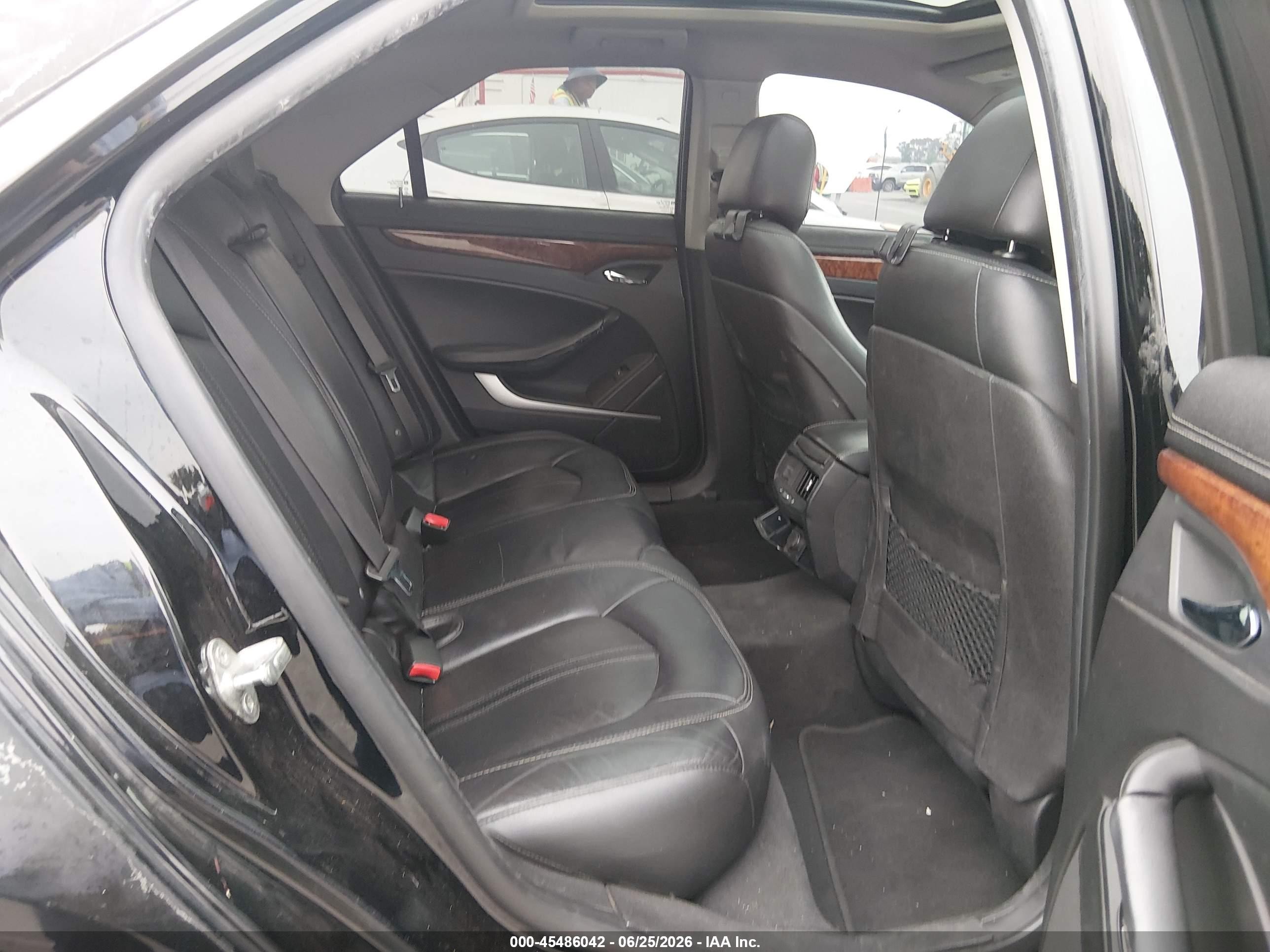 2012 Cadillac Cts Premium Black vin: 1G6DS5E30C0129052