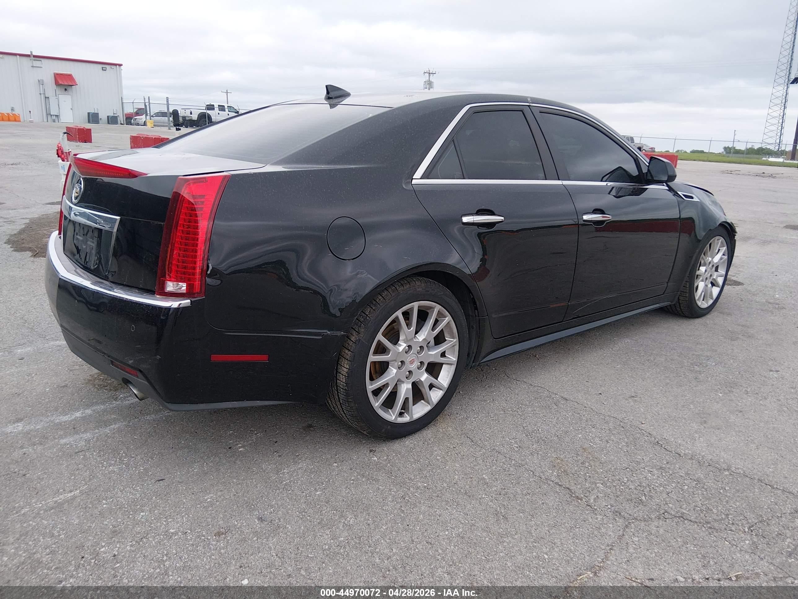 2012 Cadillac Cts Premium Black vin: 1G6DS5E30C0135885