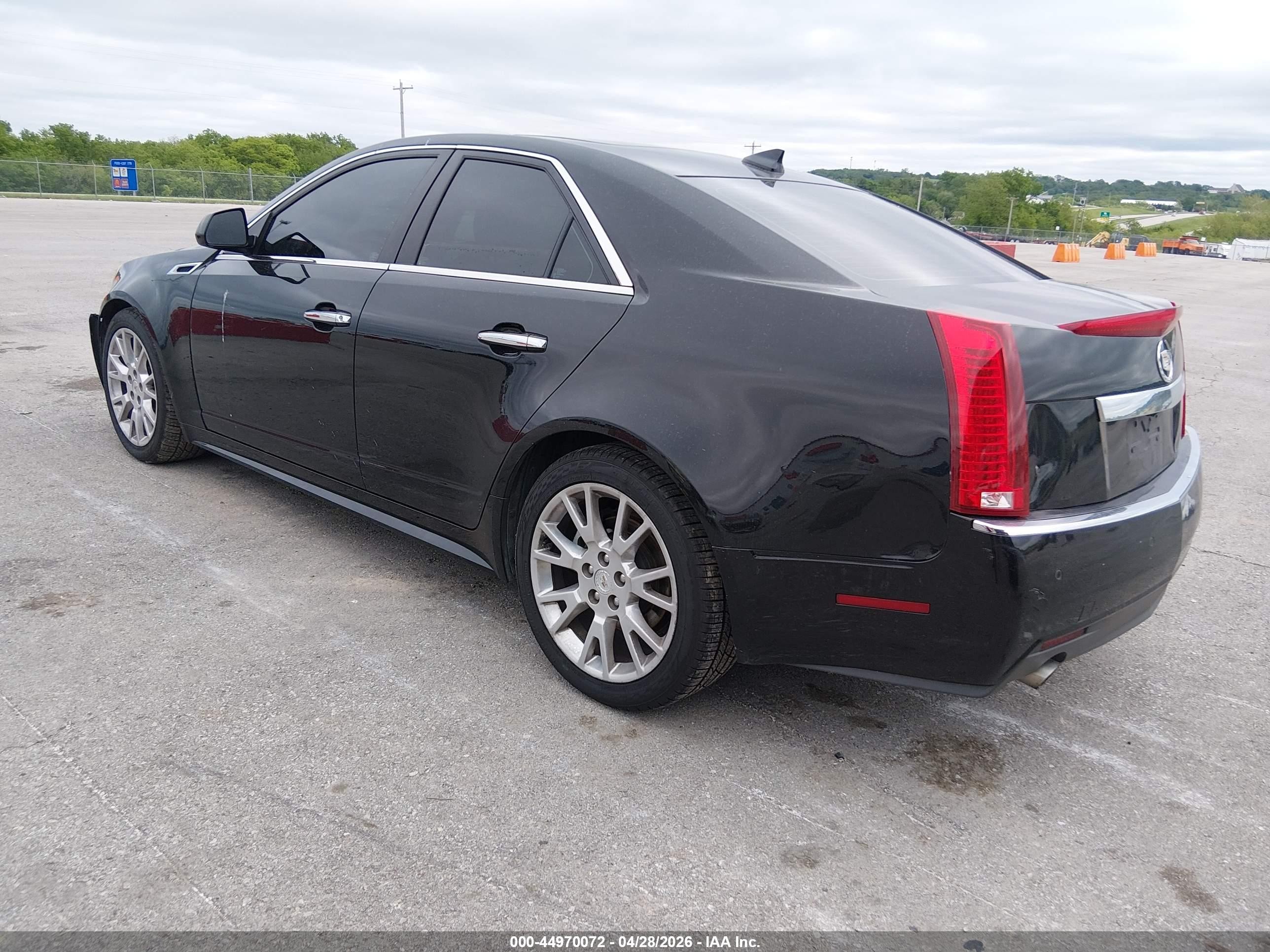 2012 Cadillac Cts Premium Black vin: 1G6DS5E30C0135885